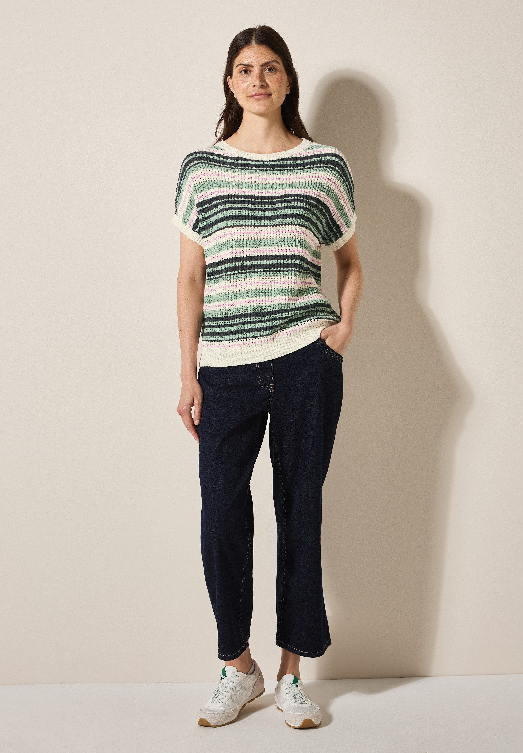 CECIL Strickpullover mit grober Struktur