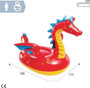 Intex Schwimmtier Mystical Dragon (198x173cm), mit zwei Haltegriffen