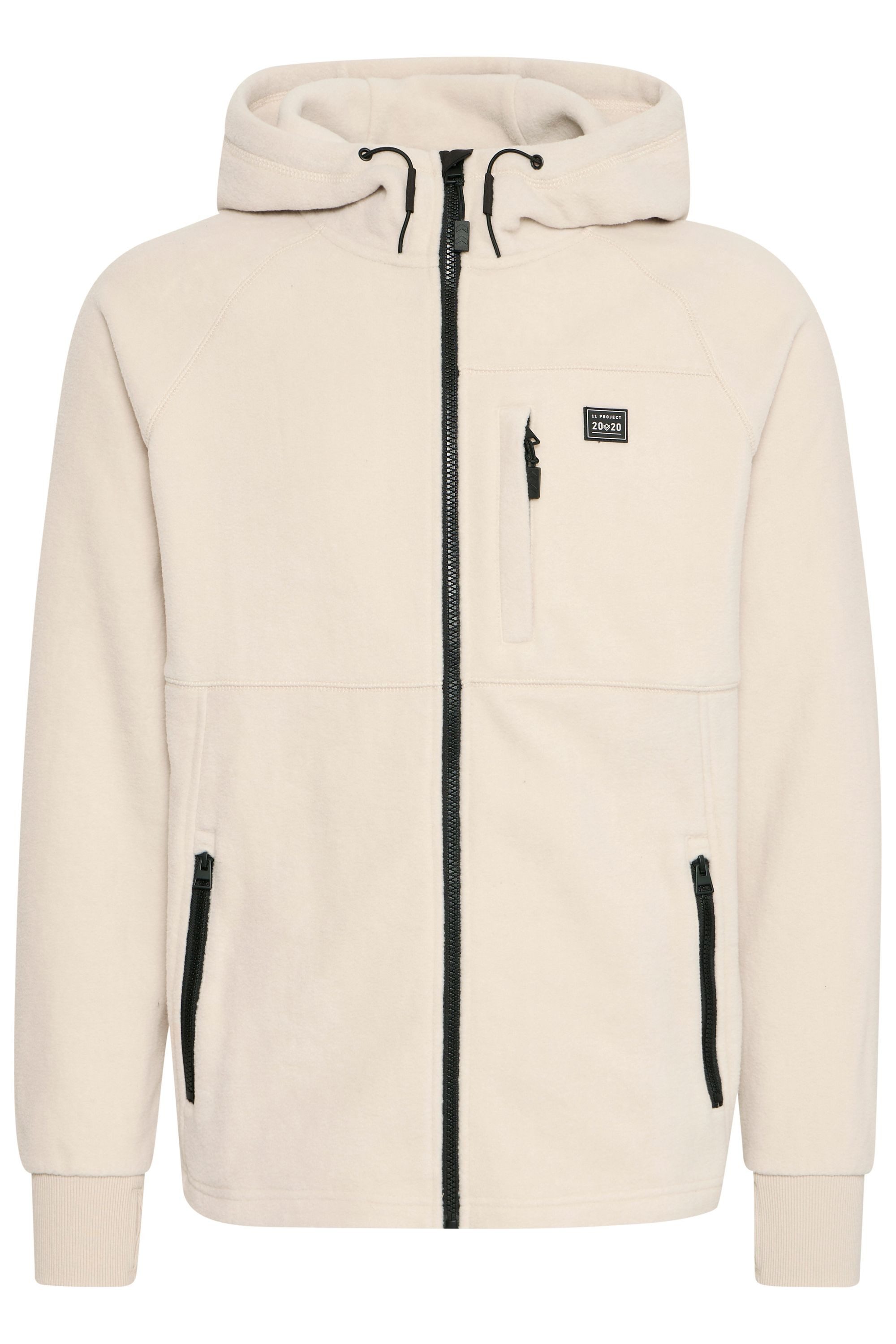 11 Project Fleecejacke PRMICHEL Fleecejacke mit Kapuze günstig online kaufen