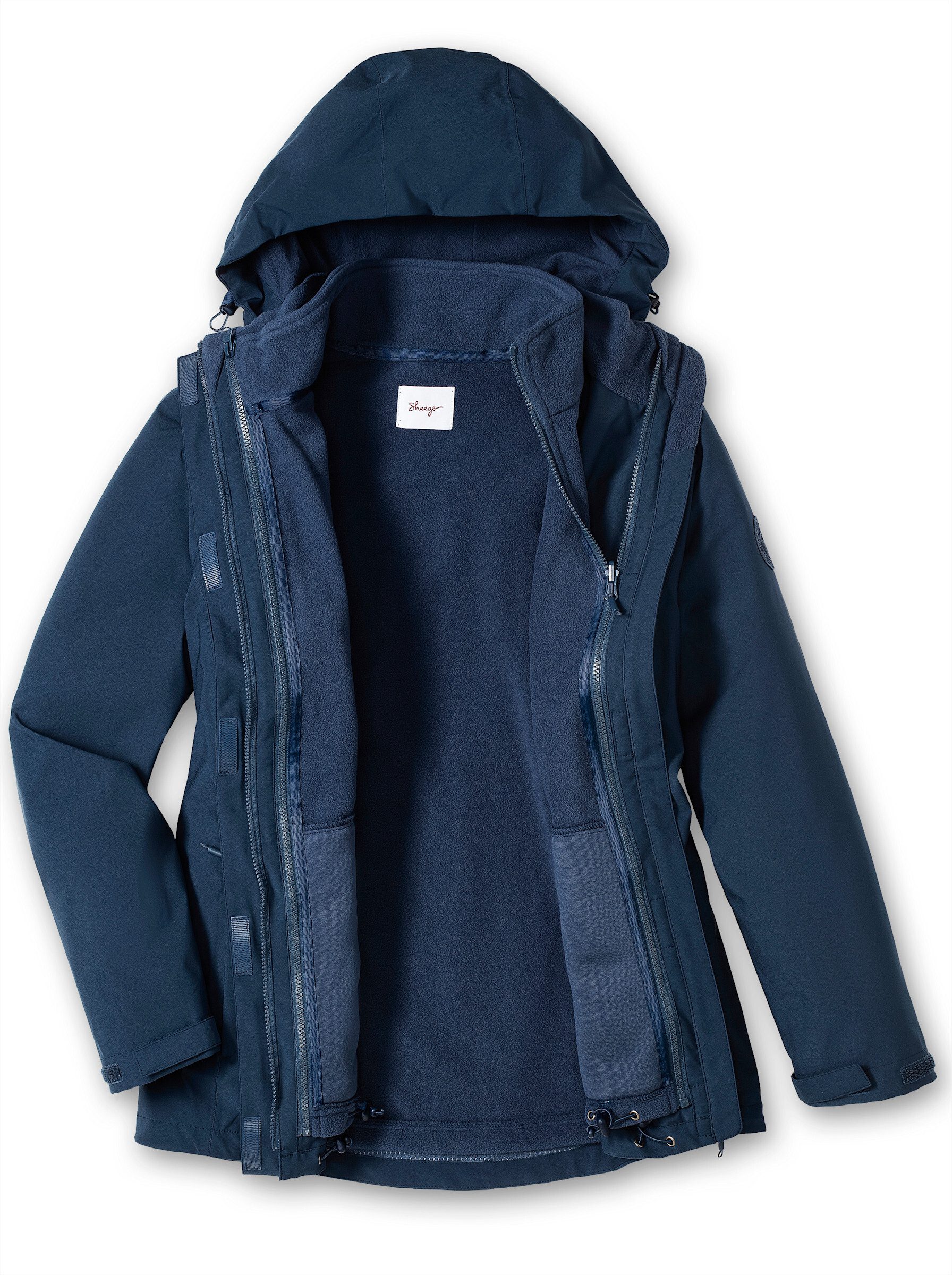 3-in-1-Funktionsjacke Große Größen