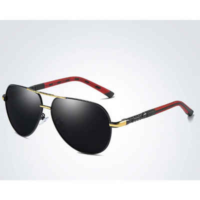 FIDDY Sonnenbrille Polarisierte Unisex-Sonnenbrille, Outdoor-Fahrradbrille (1-St) Toad-Linsenunterstützungsserie, Farbfilm-Angelbrille