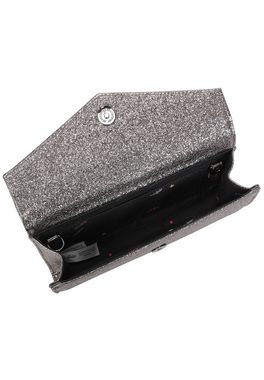 Buffalo Clutch Secco Glitter, mit stylischem Ketten-Schulterriemen