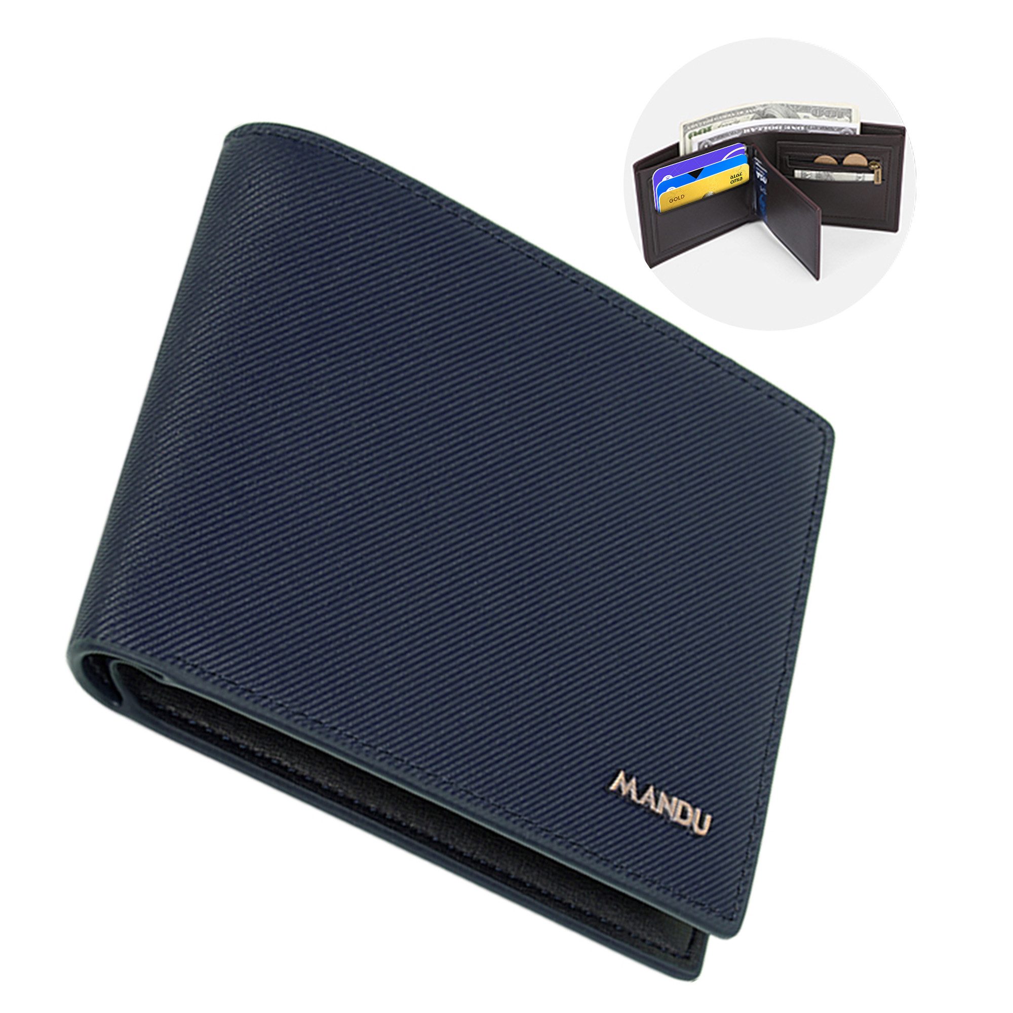 walkbee Geldbörse Geldbörse Echtleder Herren Portemonnaie mit Münzfach und günstig online kaufen