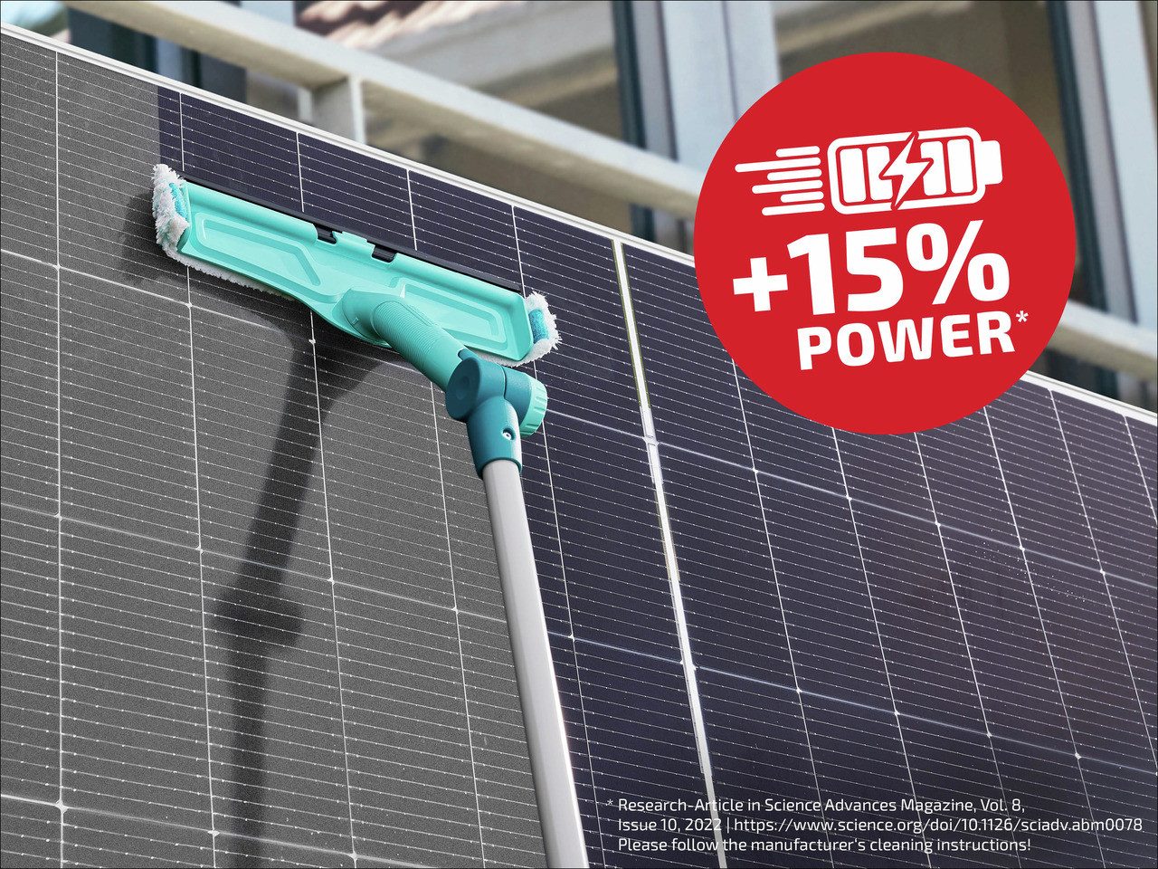 Leifheit Akku-Hand-und Stielstaubsauger Window und Frame Cleaner