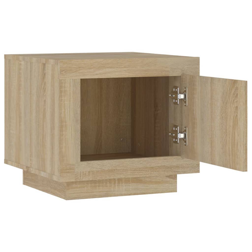 Eiche cm Sonoma 51x50x45 Holzwerkstoff (1-St) Couchtisch | Sonoma-Eiche Eiche Sonoma vidaXL Couchtisch