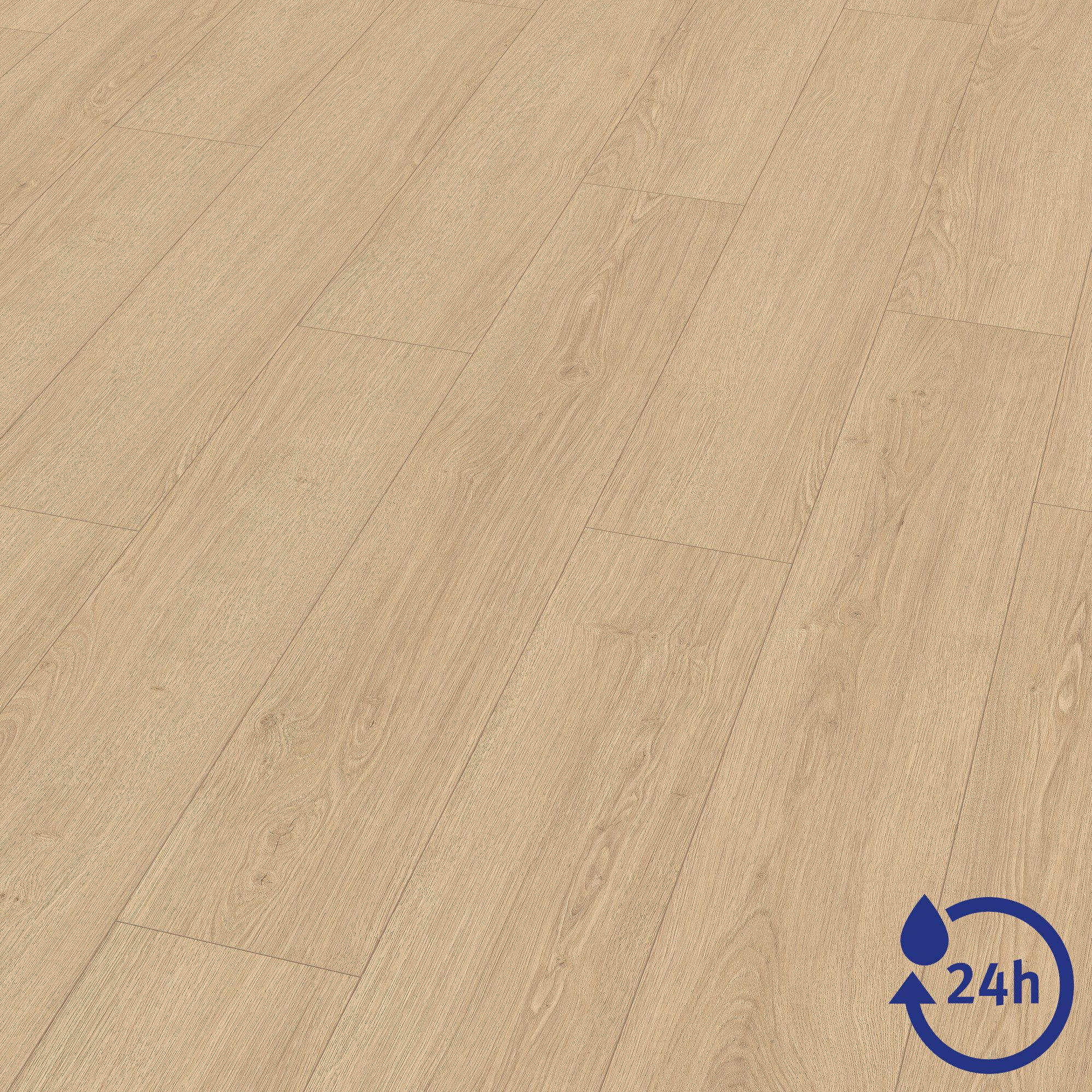 EGGER Ламинат NatureSense Aqua EL2027 Victoria Eiche natur, (8mm, 1,995m), Wasserbeständig & Praktisch