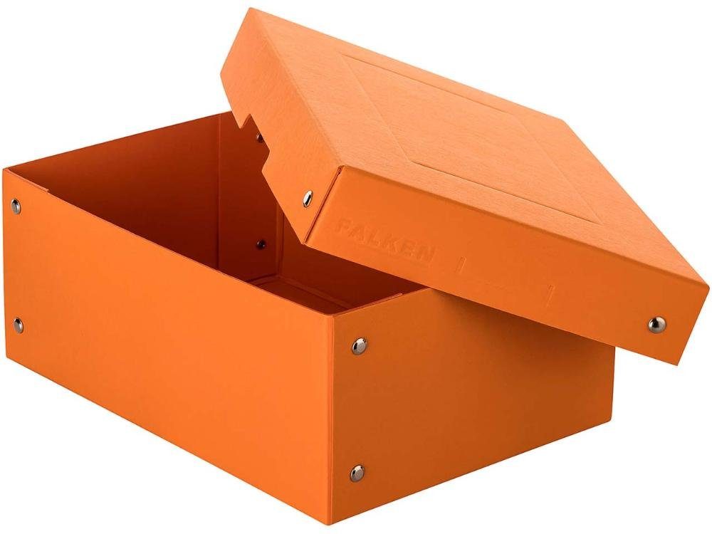 orange 'Pastell', Falken Falken Höhe 100 PureBox A5, DIN Geschenkpapier mm