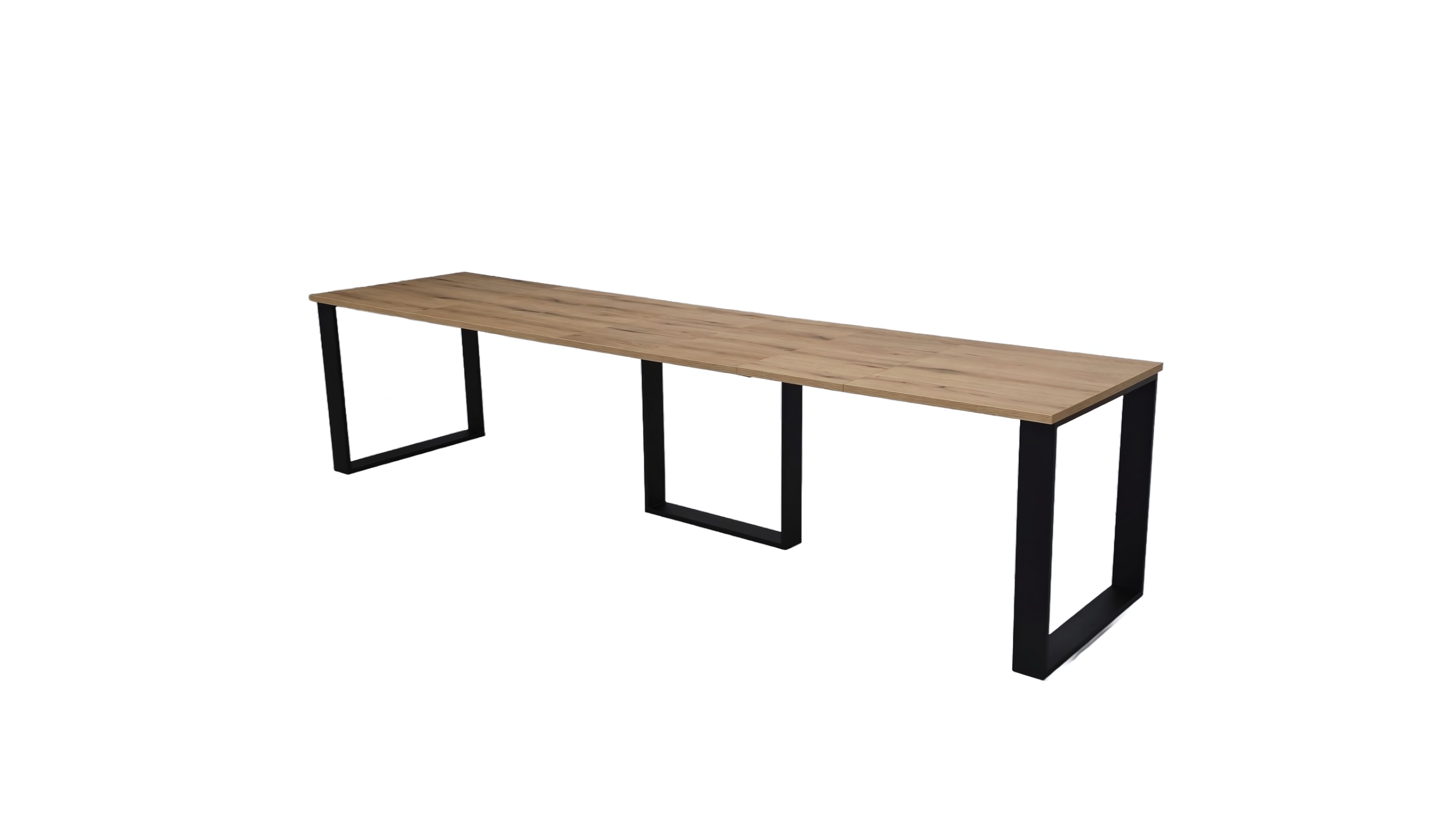 Endo-Moebel Kulissen-Esstisch "Borys 290" 130cm-290cm Kufengestell Metall K günstig online kaufen