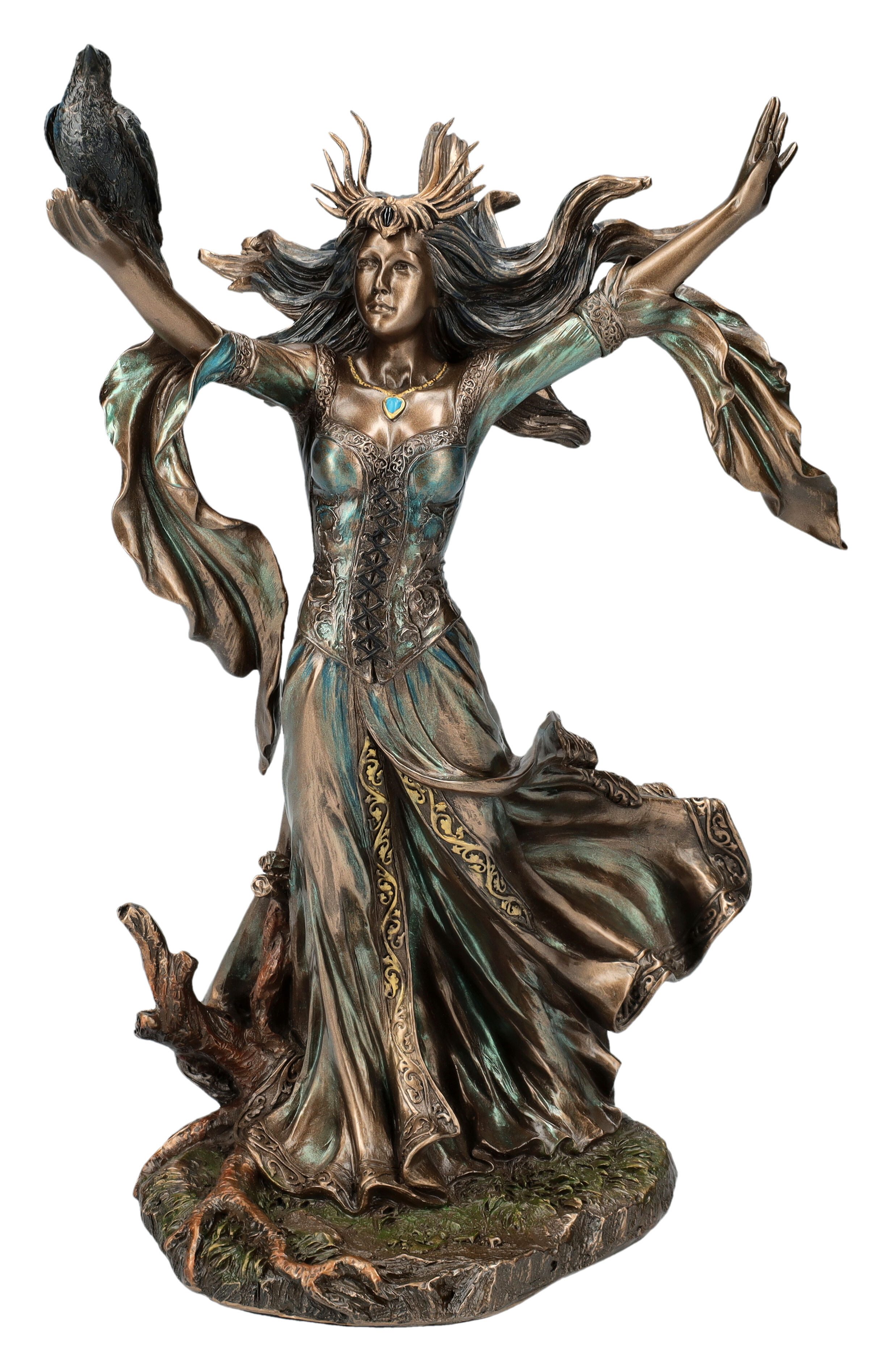 Figuren Shop GmbH Fantasy-Figur Morgan Le Fay Figur - Veronese - Fantasy Deko Dekofigur Dekoration