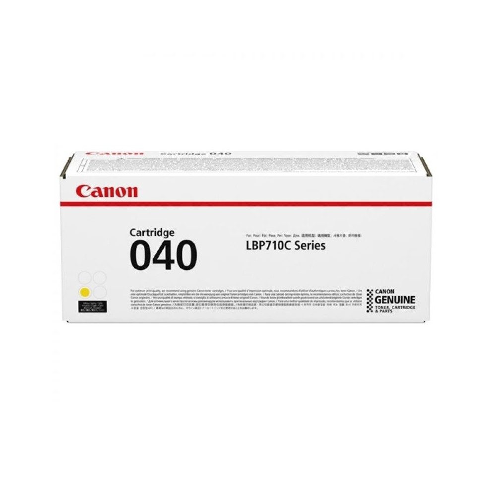 Canon Tonerpatrone Canon Toner 040 Gelb (0454C001) Druckerzubehör., Original Canon Verbrauchsmaterial