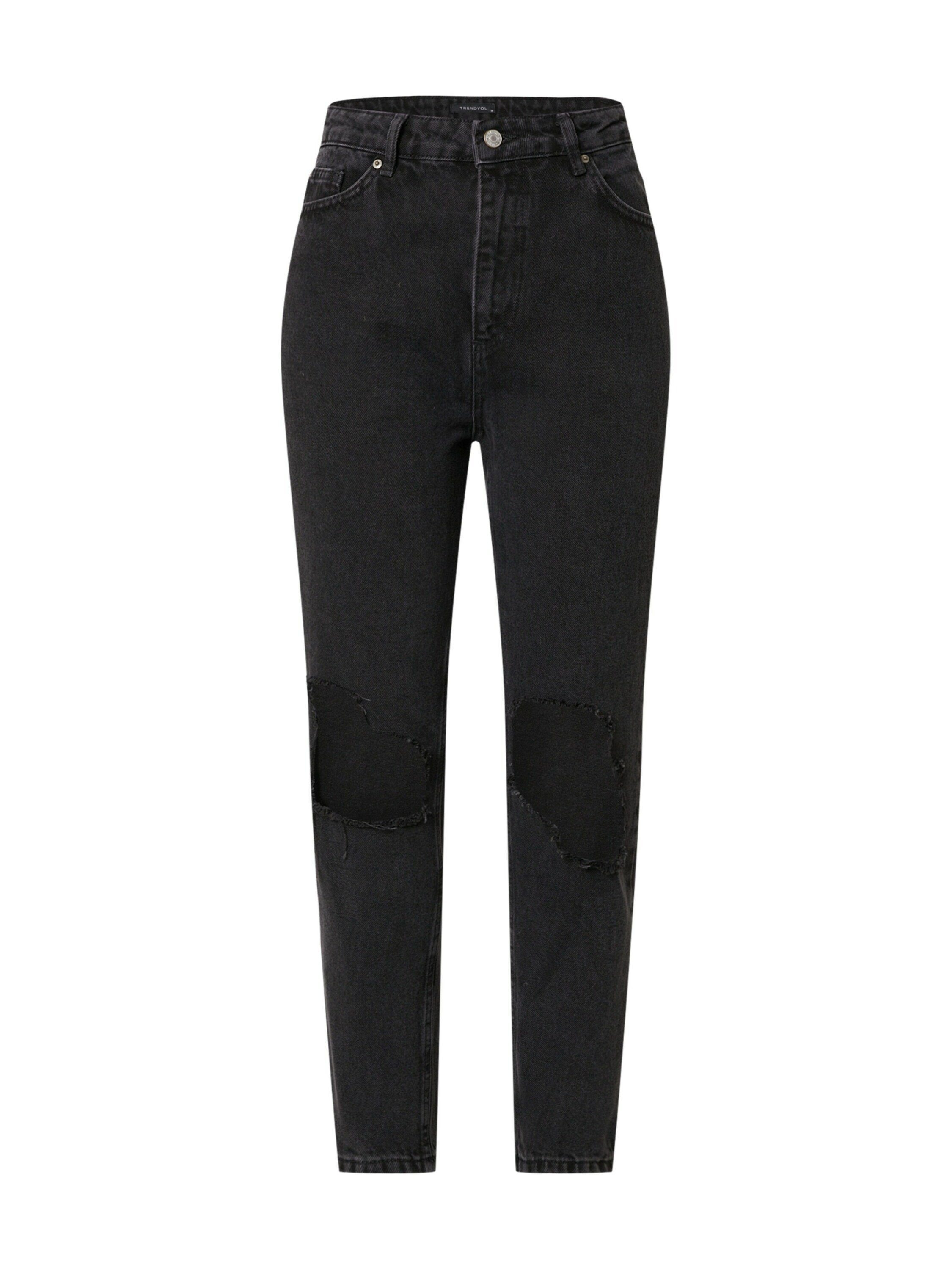 Trendyol Regular-fit-Jeans (1-tlg) Plain/ohne Details