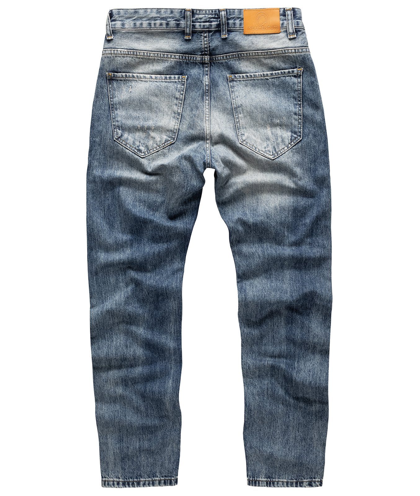Indumentum Regular-fit-Jeans Herren IR-500 Blau Jeans Stonewashed