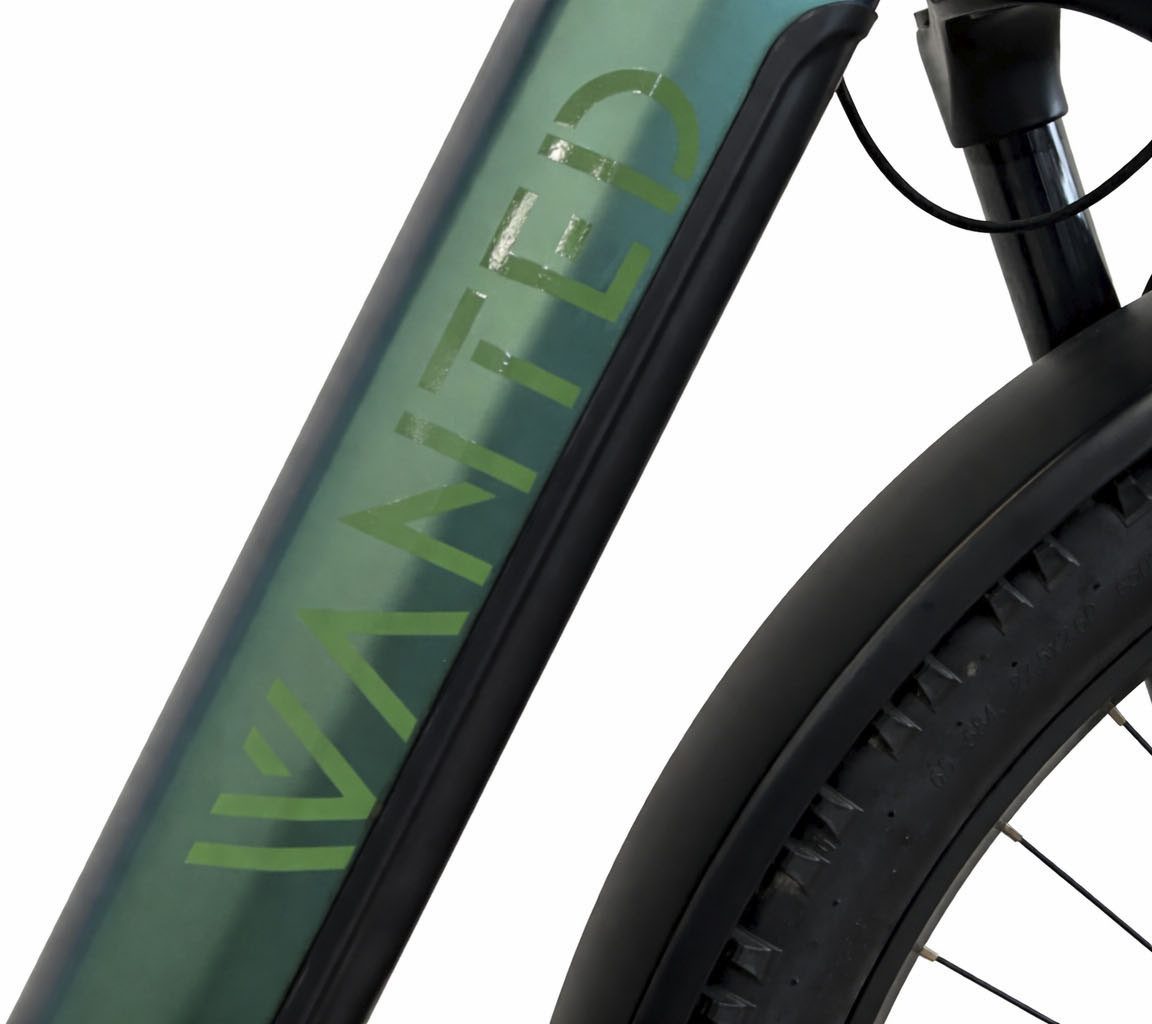 Wanted E-Bike Mountainbike WANTED CORVARA 27,5 Zoll – Bosch Performance Line CX Motor, RockShox, 10 Gang Shimano DEORE RDM5120 Schaltwerk, Kettenschaltung, Mittelmotor, 625 Wh, BOSCH PERFORMANCE LINE CX 36 V/250 W, Mittelmotor