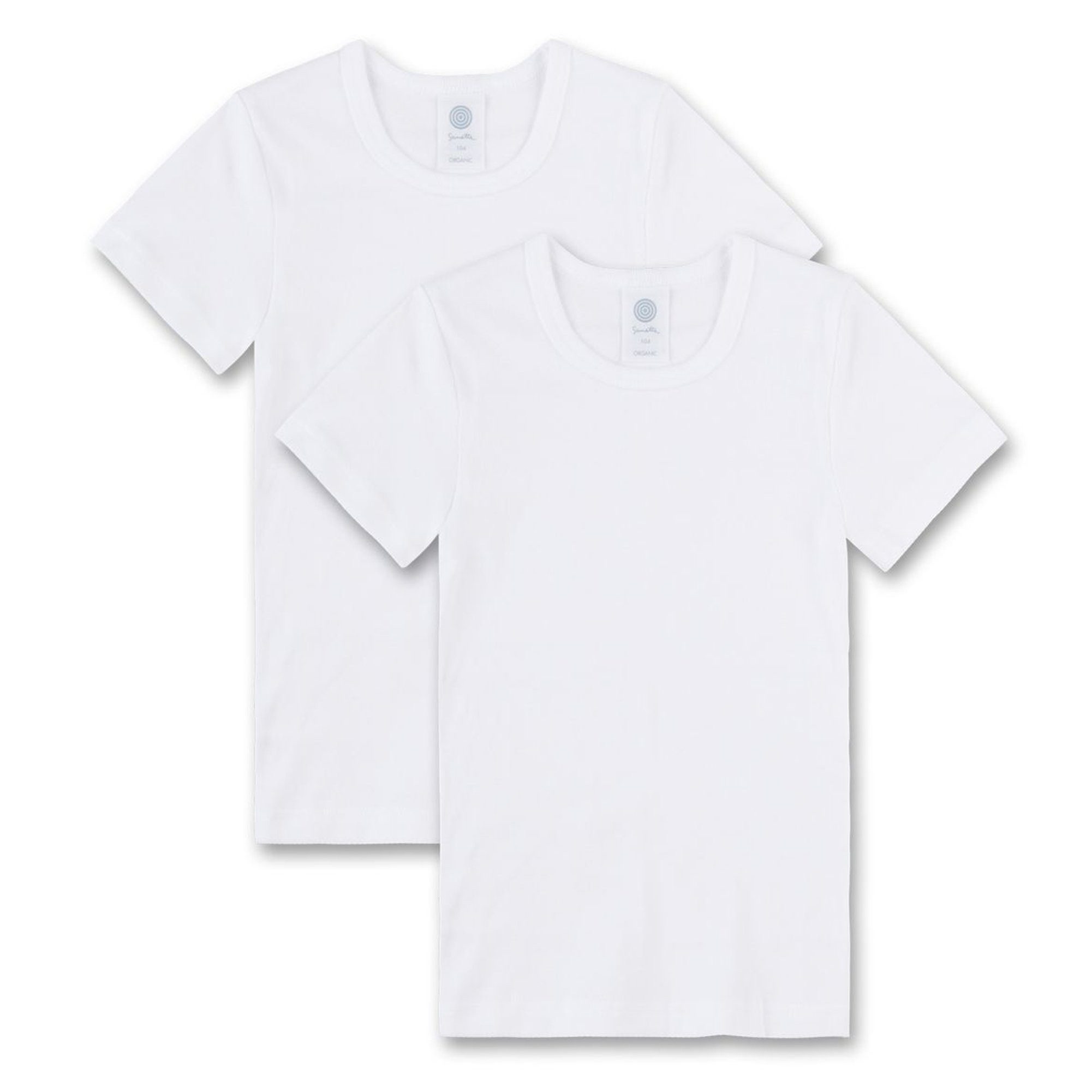 Sanetta Unterhemd Jungen Unterhemd 2er Pack Baumwolle (Packung, 2er Pack)