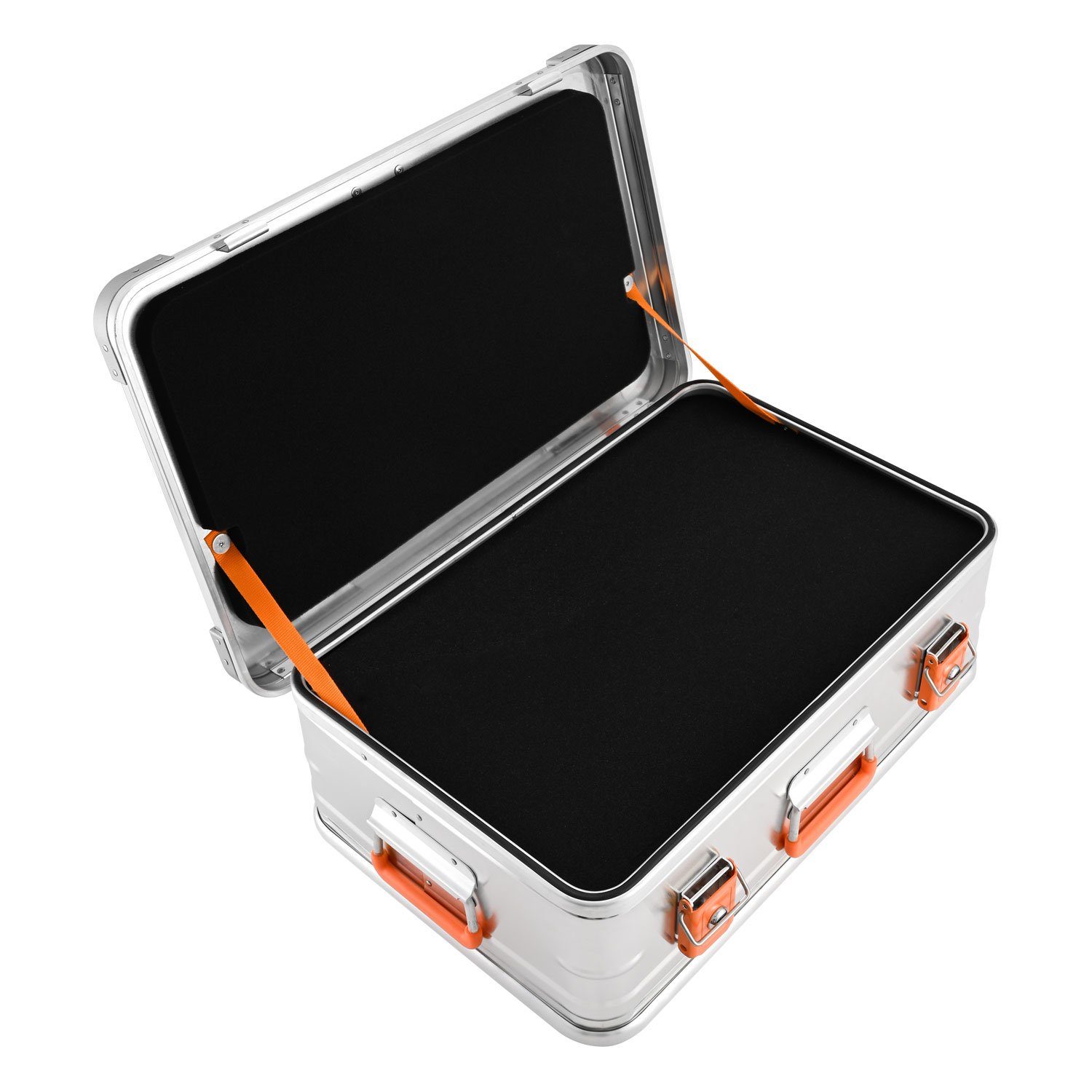 ALUBOX Koffer Aluminium Schutzkoffer E39 Liter, stapelbar - leicht und formbeständig - 1mm Wandstärke
