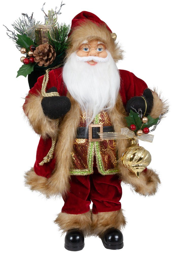 45cm Rot Weihnachtsmann Paradise Bene Weihnachtsdeko Christmas Dekofigur,