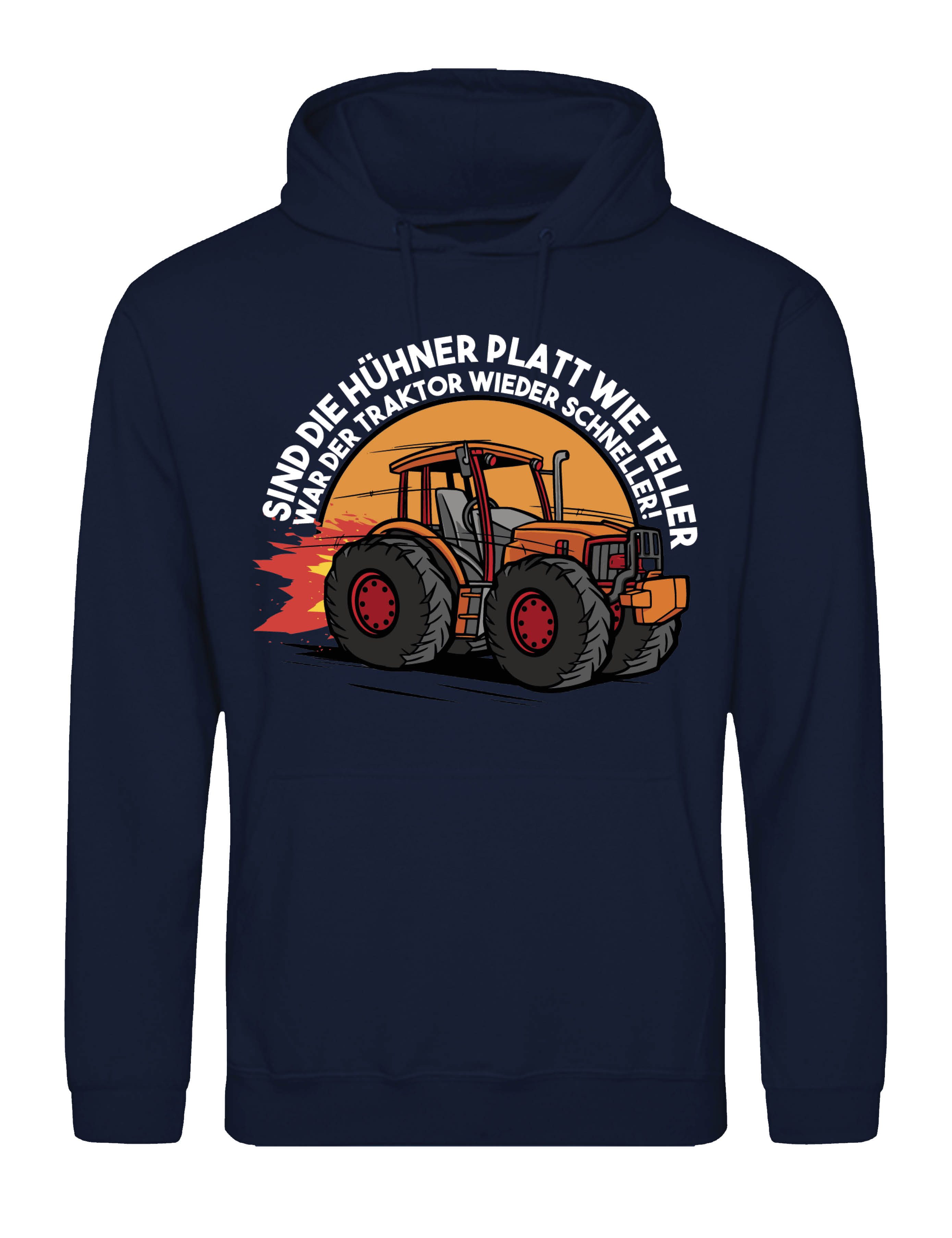Kapuzenpullover Traktor Farmer Herren Hoodie Pullover