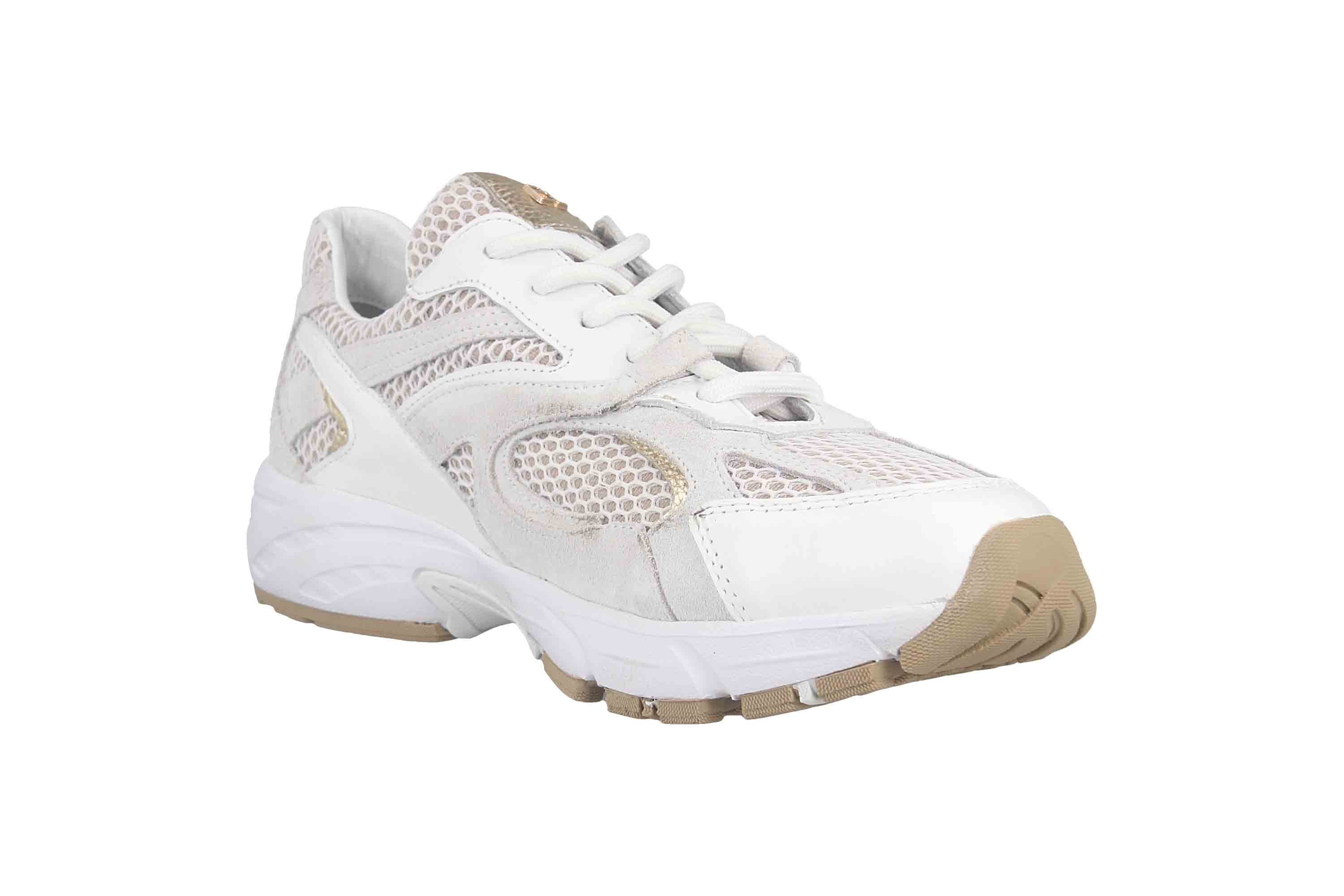 BABOUCHE Lifestyle Novy White/Gold Sneaker