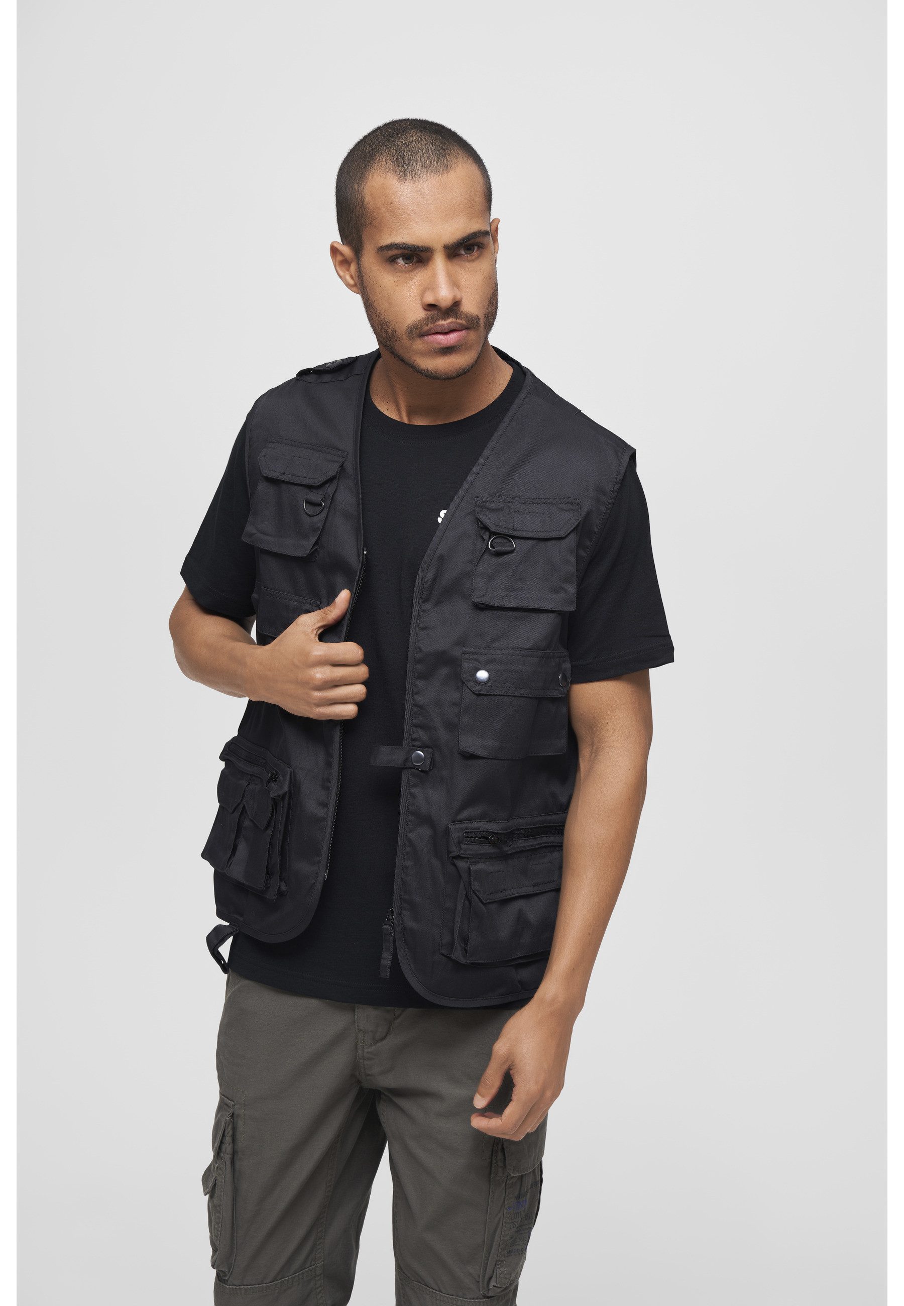 Brandit Kurzarmshirt Brandit Herren Luis Vintageshirt (1-tlg)