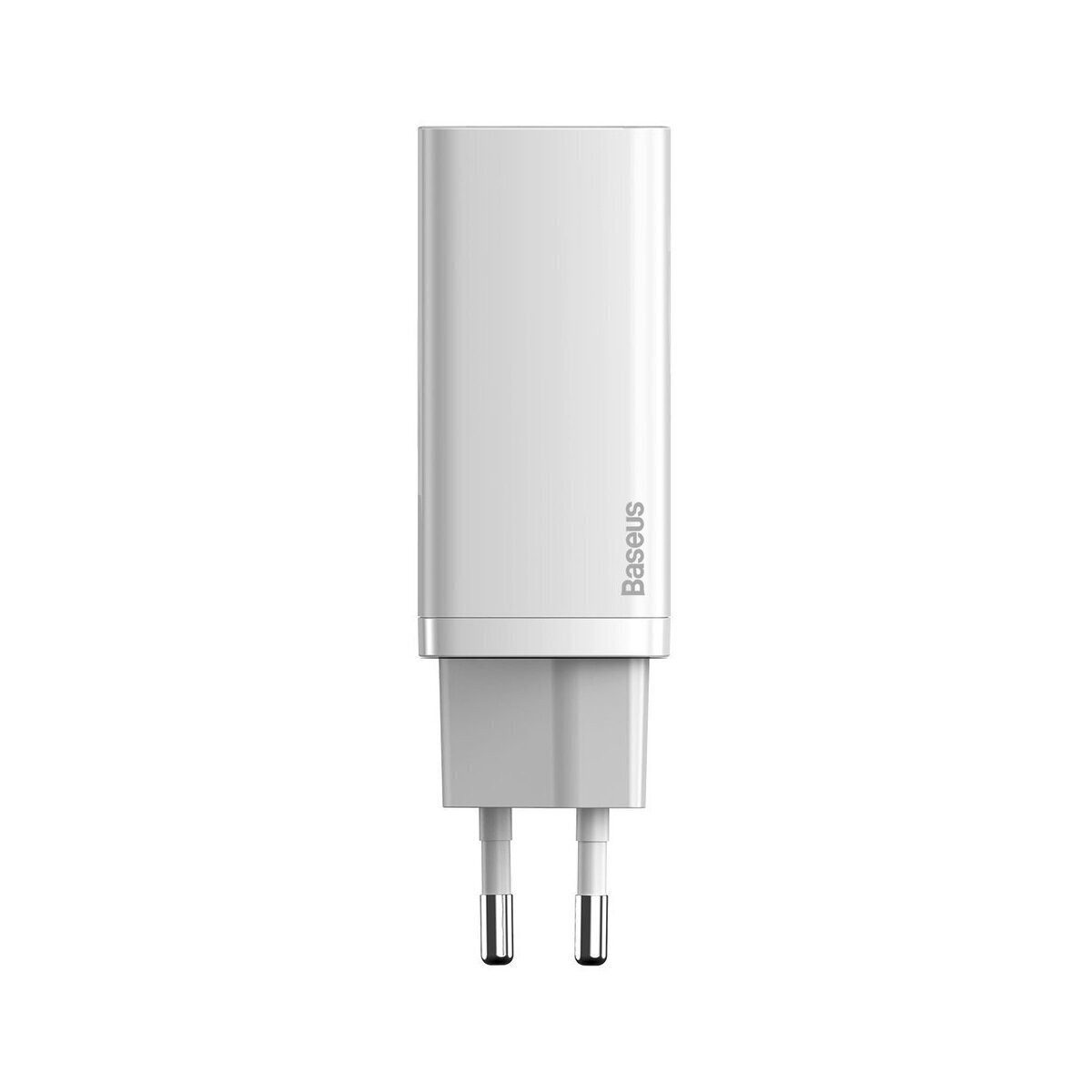Baseus Schnellladegerät Baseus GaN2 Lite USB+C 65W EU (weiß) Smartphone-Ladegerät