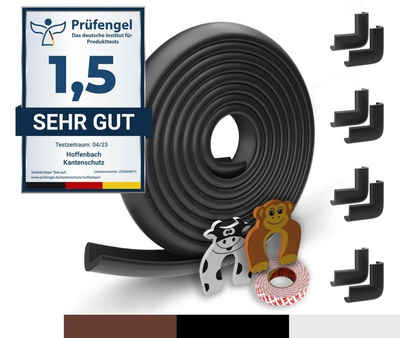 Hoffenbach Kindersicherung Kantenschutz-Set aus Schaumstoff, Eckenschutz und Fingerschutz