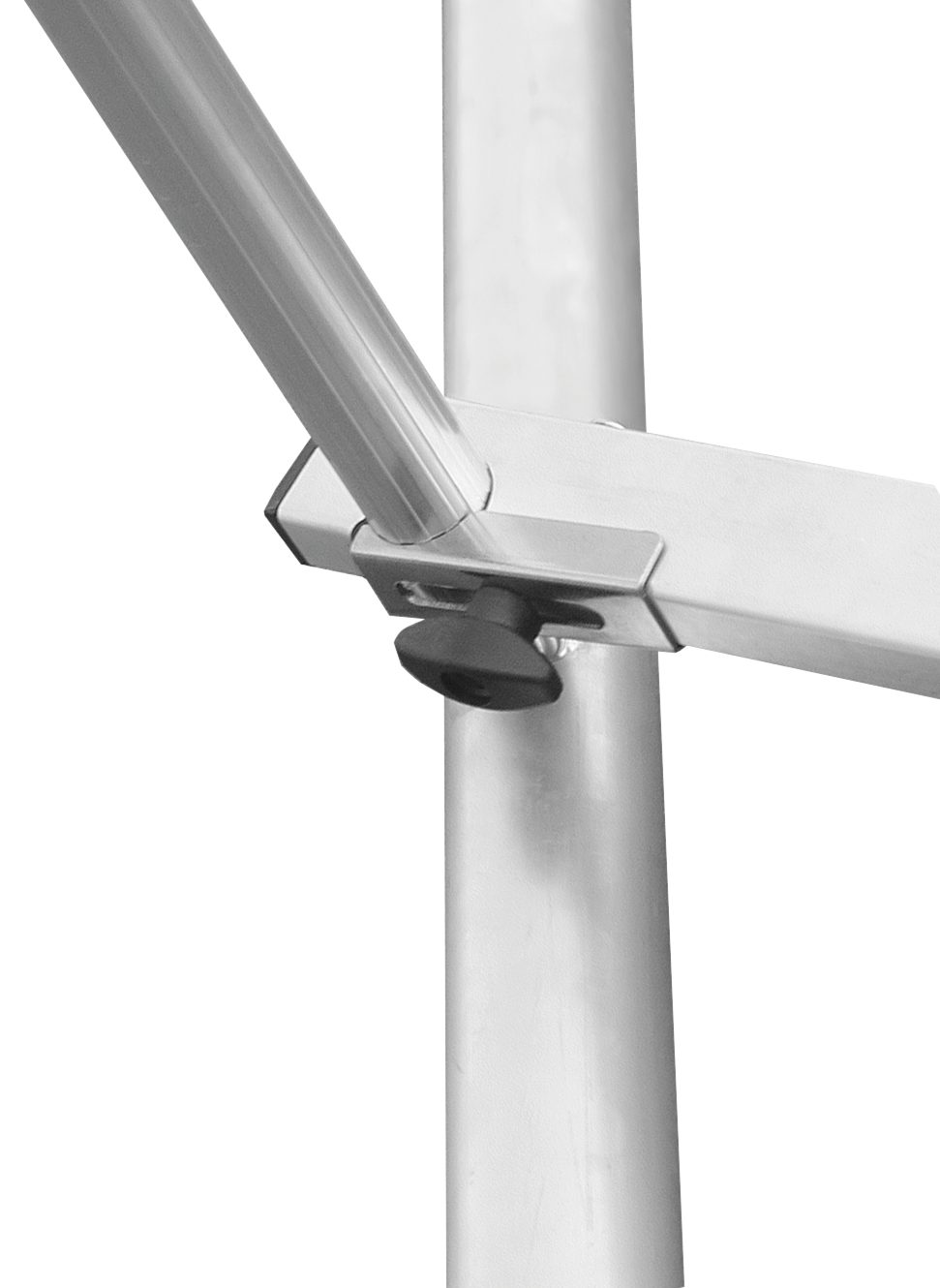 KRAUSE ClimTec System work scaffold (set), complete scaffold including 1 extension, working height: 5 meters