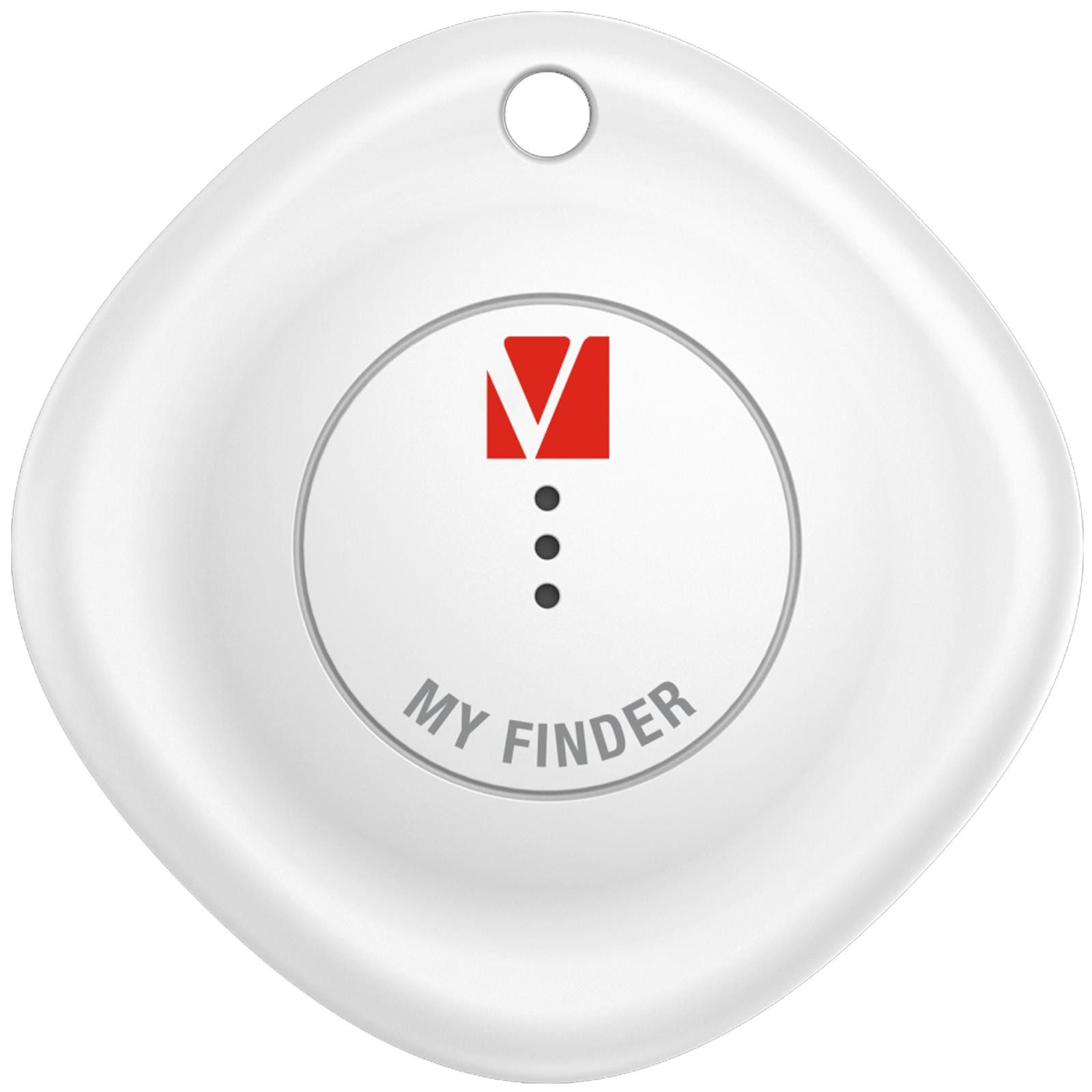 Verbatim 32131 Bluetooth Tracker MYF-02 - 2er Pack GPS-Tracker (Schlüsselanhänger Gegenstandsfinder Standorttracker Positionsfinder)