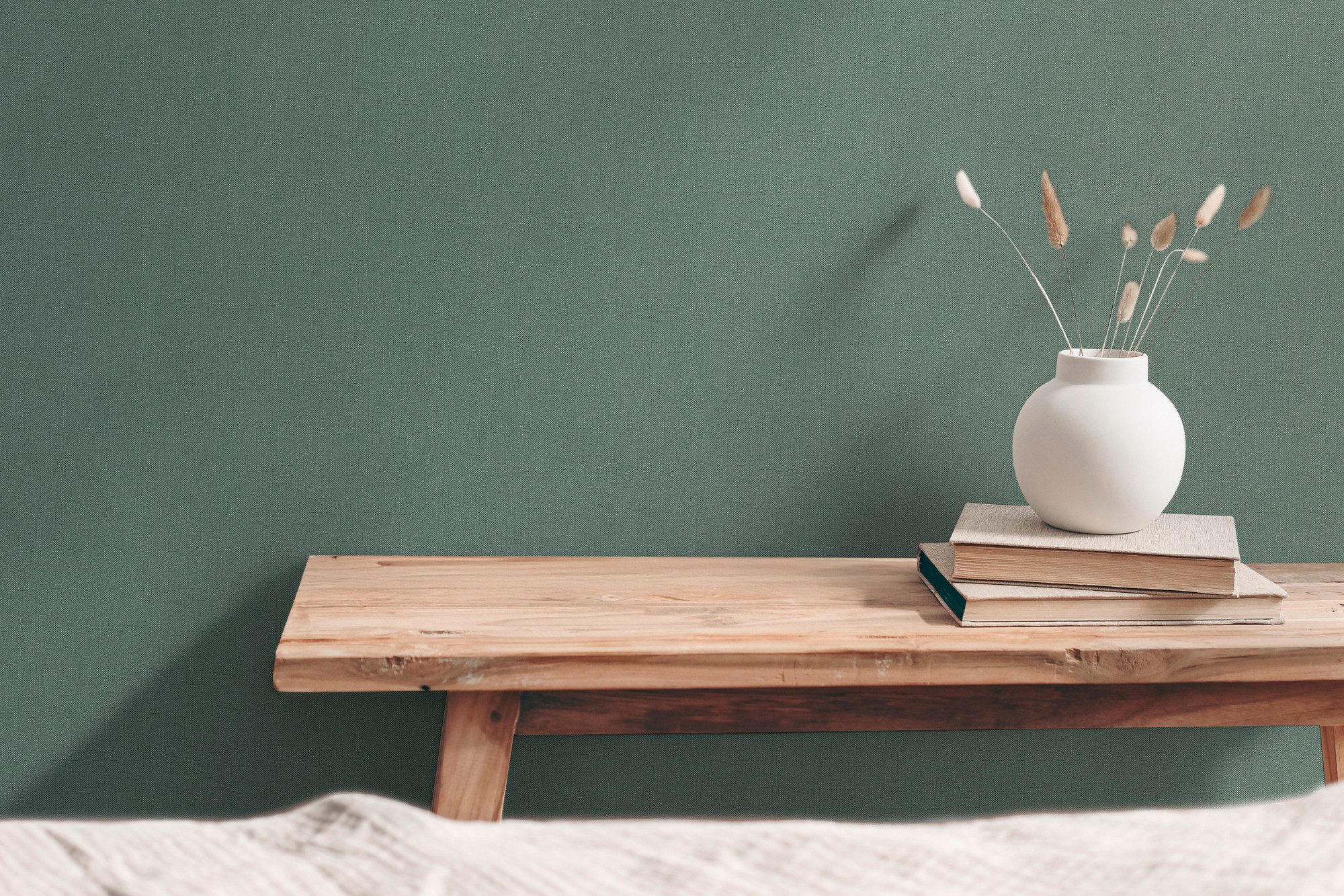 A.S. Création Vliestapete mit textiler Optik verschiedene Farben, strukturiert, matt, (1 St), Fein strukturierte Vliestapete in textiler Anmutung