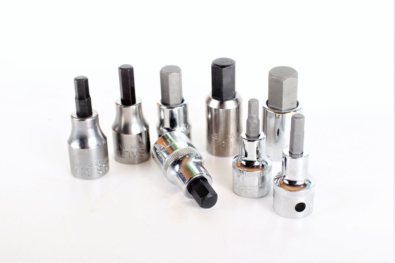 Saltus Stecknuss SALTUS 1/2\ Innensechskant-Set 8 teilig 5-17 mm 5221 Stecknuss S…