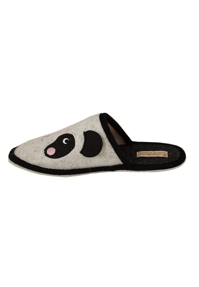 ADELHEID Panda Filzpantoffeln Pantoffel
