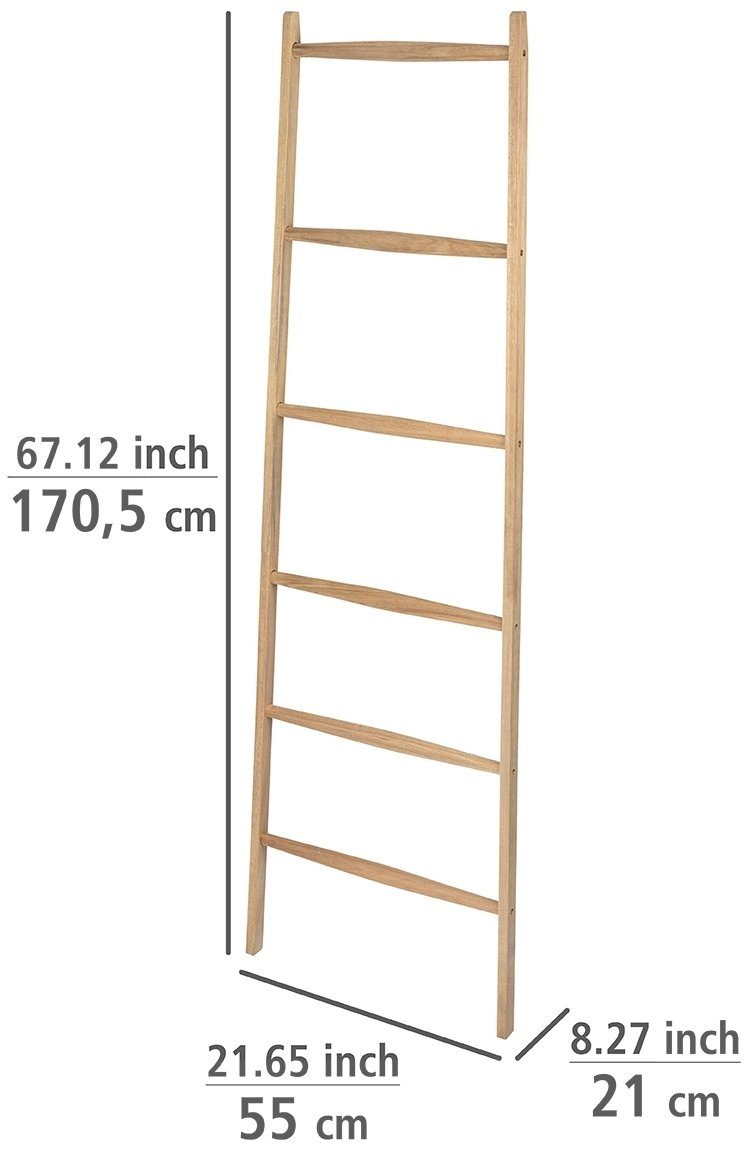 WENKO Handtuchleiter Acina, BxTxH: 55x21x170,5 cm günstig online kaufen