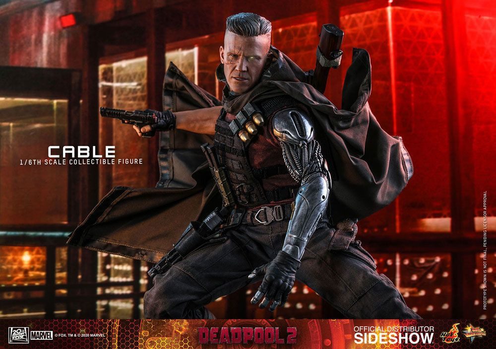 Hot Toys Actionfigur Hot Toys Deadpool 2 Movie Masterpiece 1/6 Cable 30 cm Actionfigur