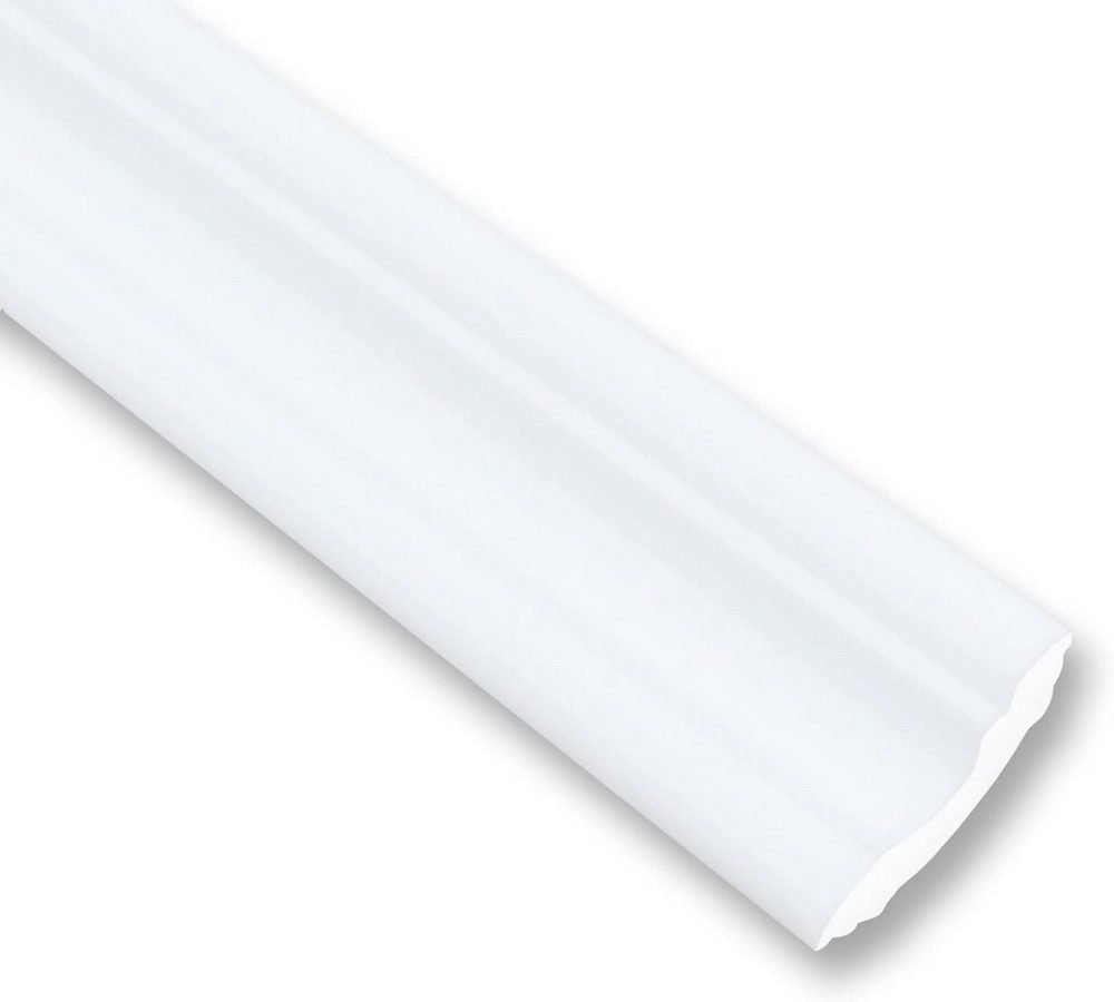 Thumbnail - MDEKOR Deckenleiste Styropor-Leisten XPS Stuckleisten Abschlussleiste Weiss Deckenleisten, 4 Meter /2 Leisten, 2-St.