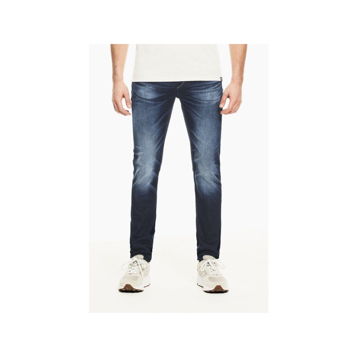 Garcia 5-Pocket-Jeans uni (1-tlg)