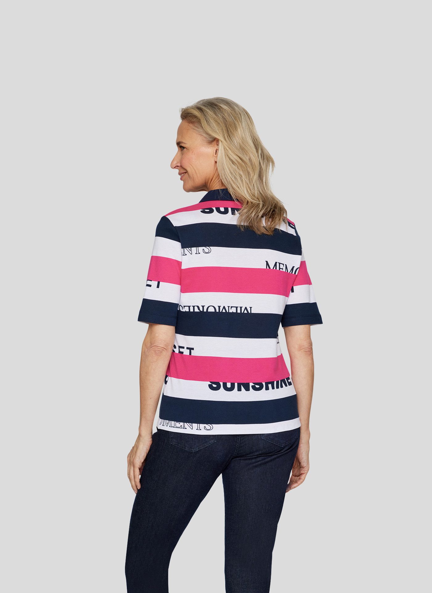 Rabe Poloshirt mit Colorblocking günstig online kaufen