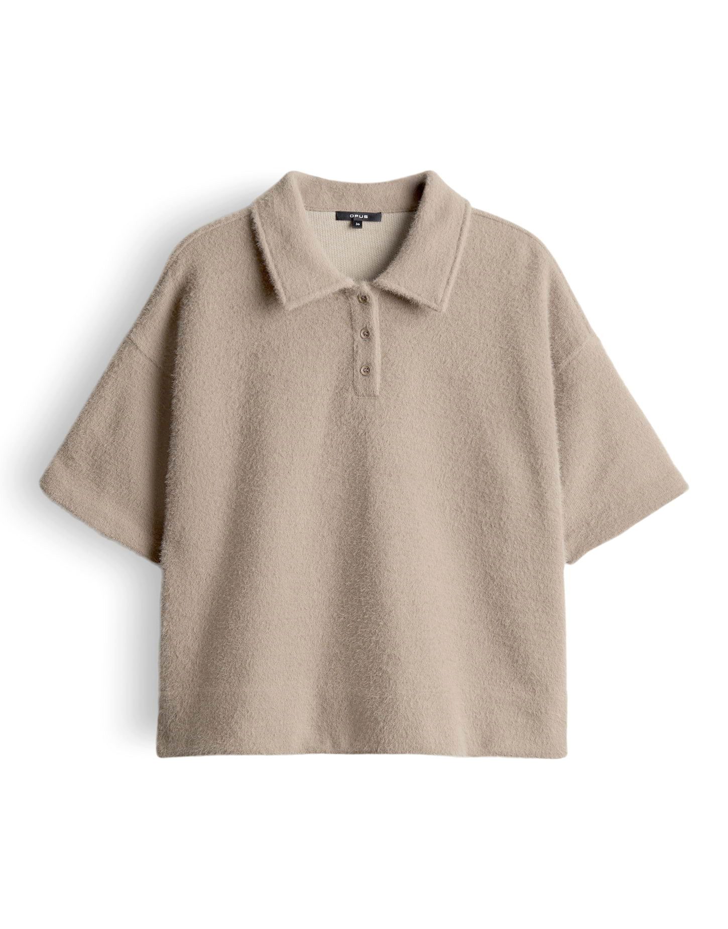 Sweatshirt GELUDI Loose aus flauschigem Effektgarn