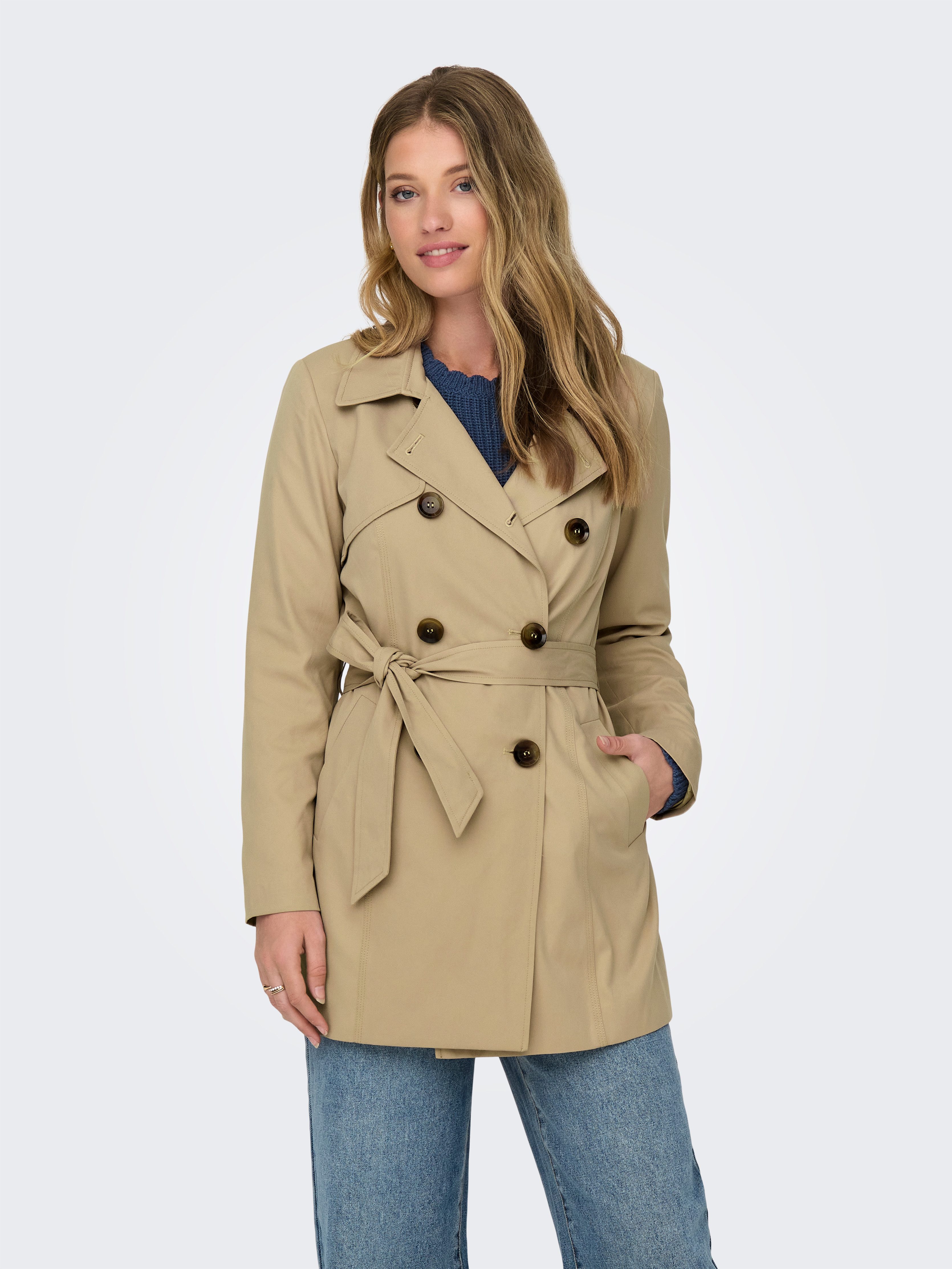 ONLY Trenchcoat ONLVALERIE TRENCHCOAT OTW NOOS günstig online kaufen