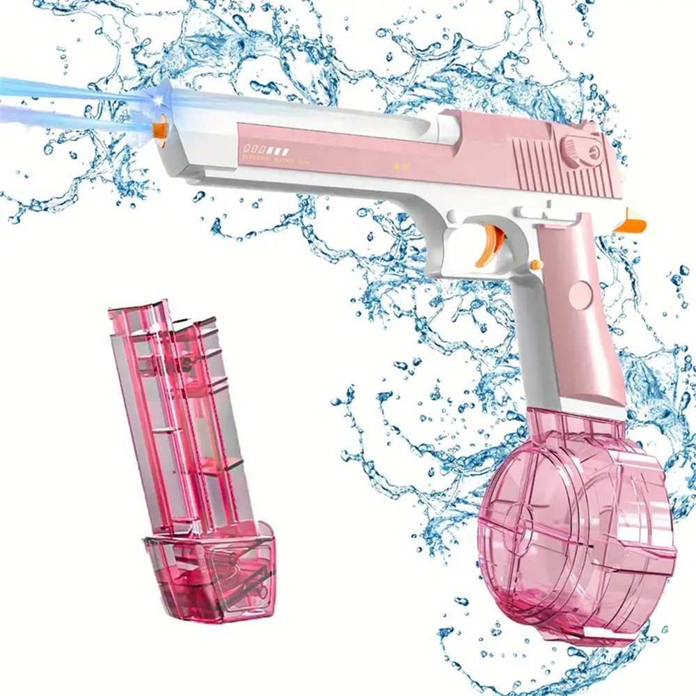Bifurcation Wasserpistole Hochwertiges elektrisches Wasserpistolenspielzeug mit großer Kapazität, Perfekt für Sommer, Pool, Teamspiele, Strandpartys mit der Familie