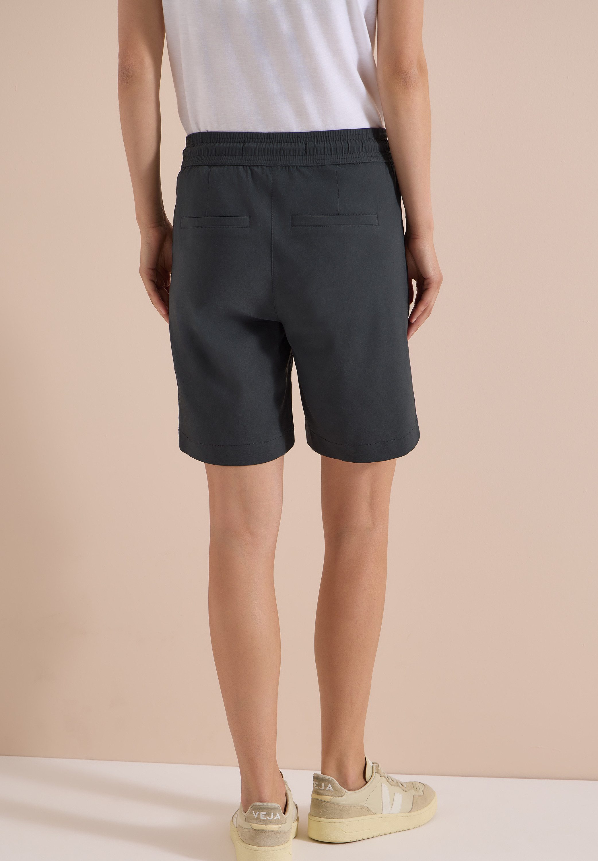 CECIL Shorts Style Chelsea bequeme Sommershorts, Elastikbund, aufgesetzte Taschen