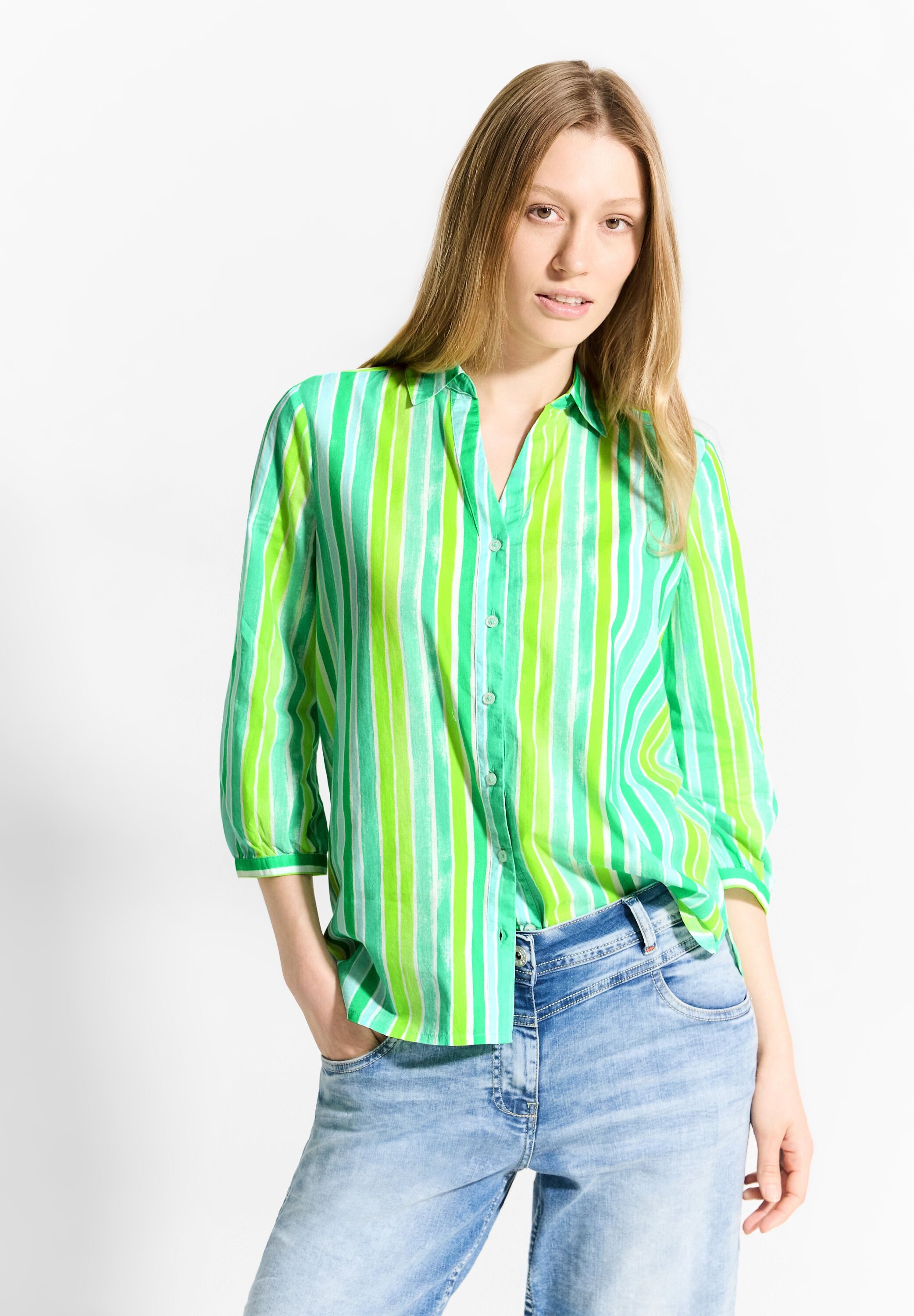 Cecil Hemdbluse, mit Knopfleiste günstig online kaufen