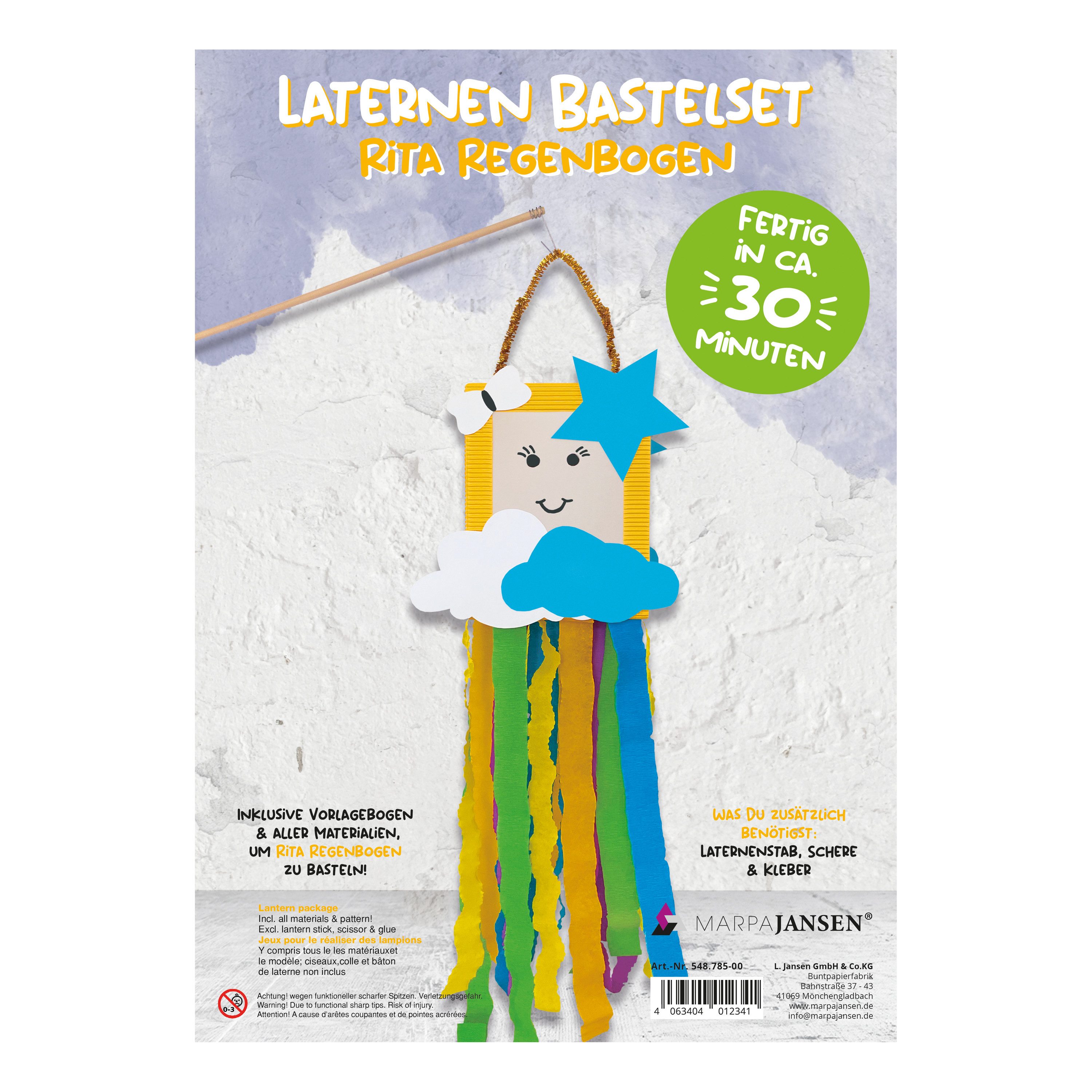 MarpaJansen Papierlaterne Bastelset, Laterne günstig online kaufen