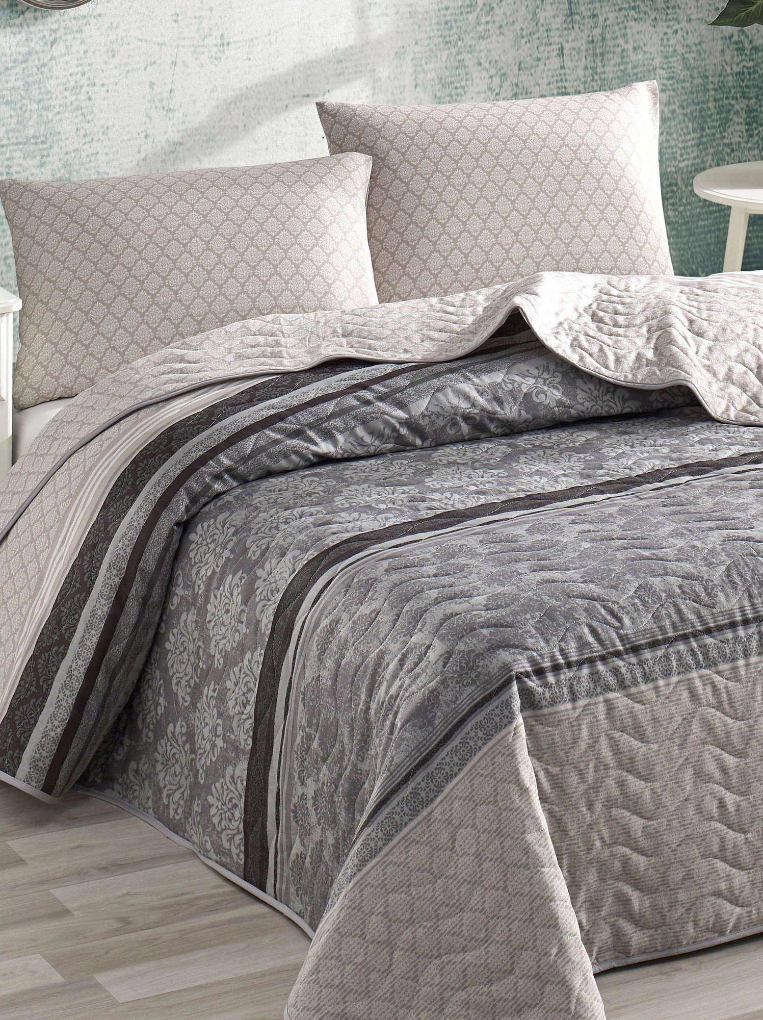 L'Essentiel Maison Bettdecke + Kopfkissen 65% COTTON / 35% POLYESTER J7733 günstig online kaufen