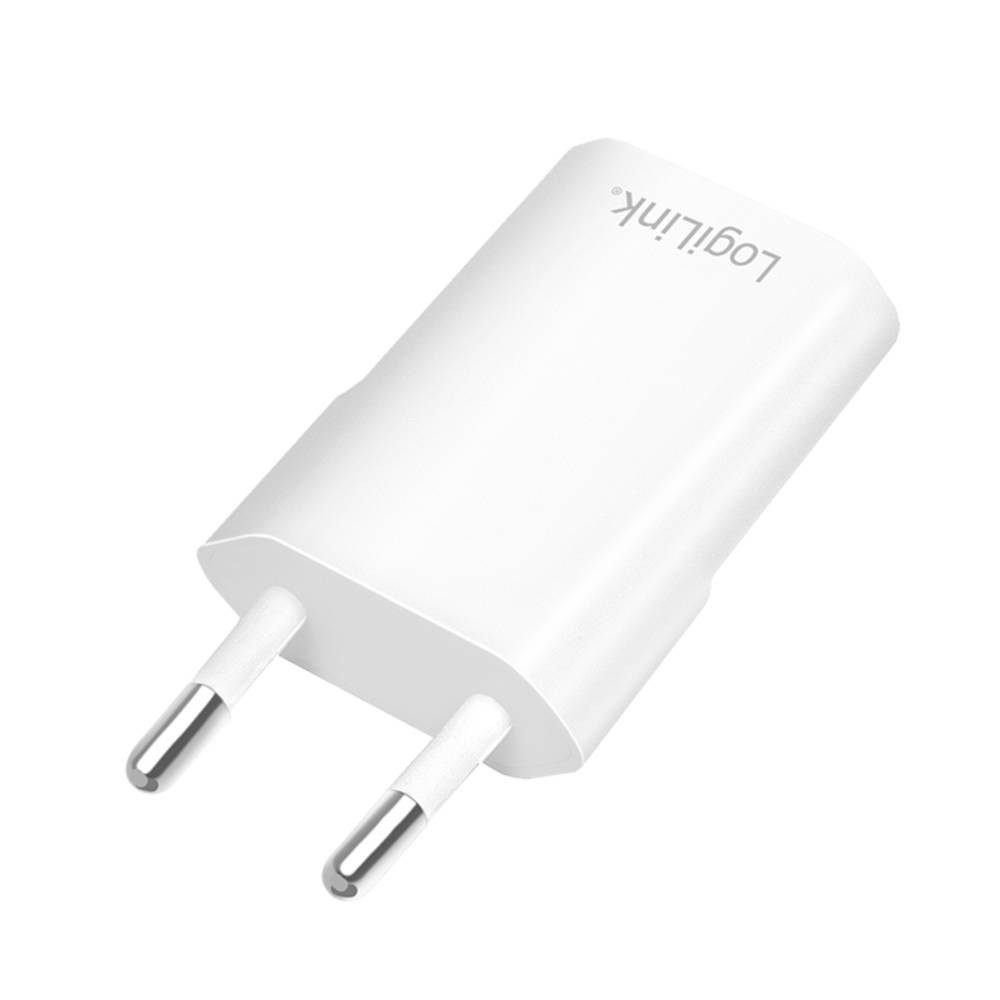 LogiLink USB-Steckdosenadapter, 1x USB-A, 5 W PA0093B USB-Ladegerät