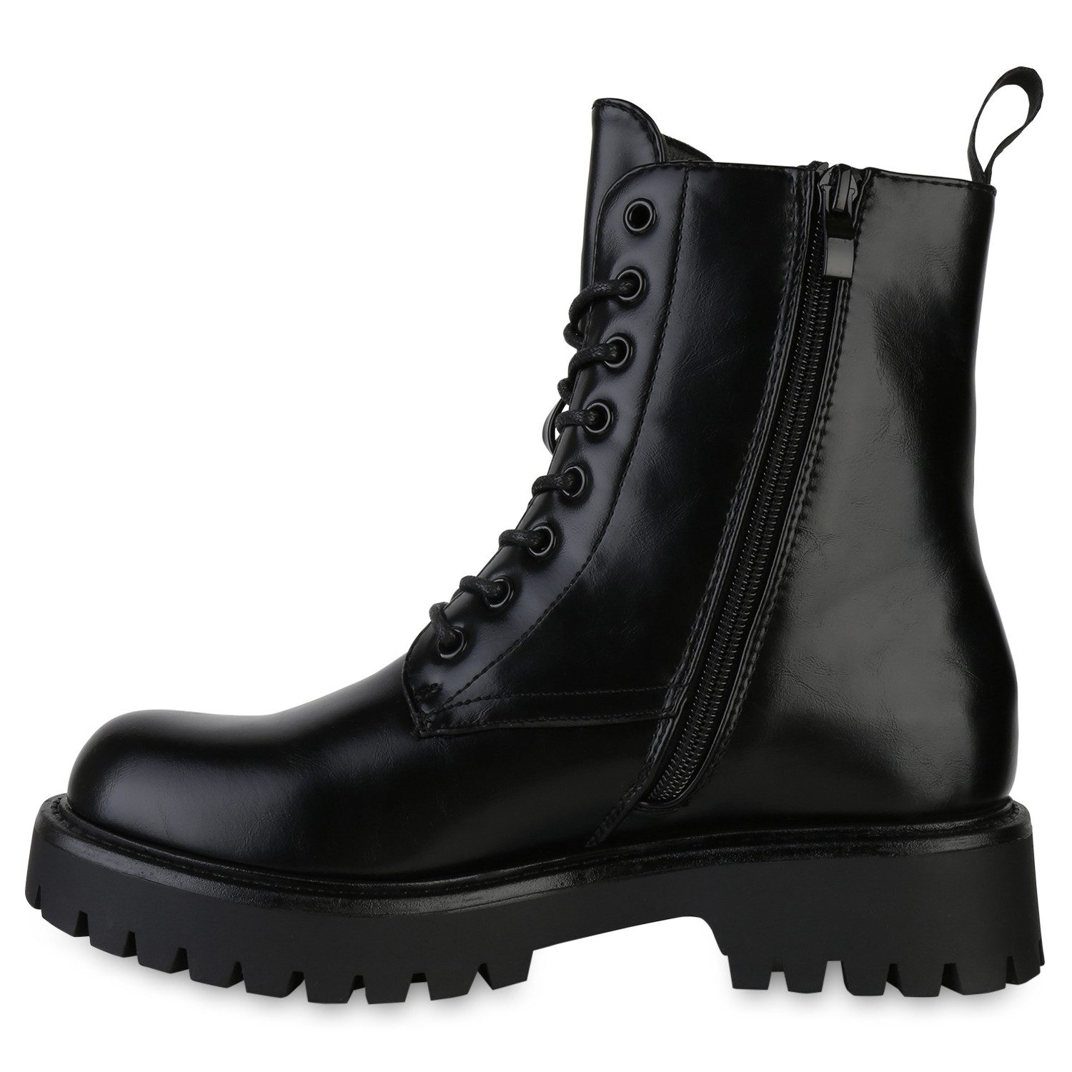 VAN HILL 841325 Schnürstiefelette Damen Leicht Gefütterte Schnürstiefelette günstig online kaufen