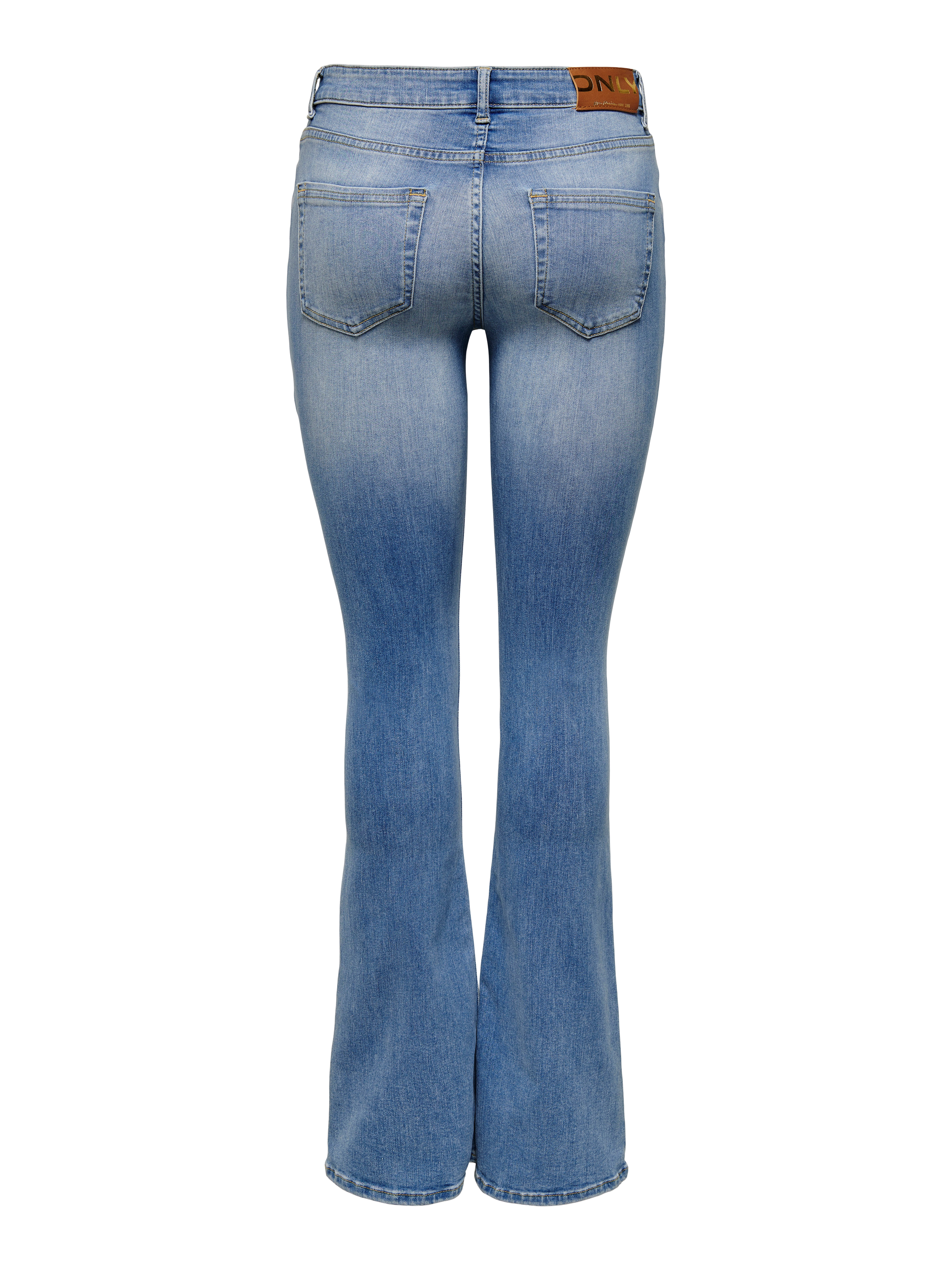 ONLY Bootcut-Jeans ONLBLUSH – Bootcut-Jeans mit niedriger Leibhöhe und Stretch Baumwollmischung, bootcut fit – Bild 5 von 5