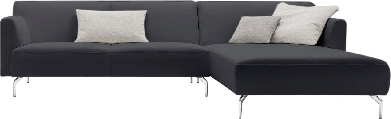 Breite in hülsta schwereloser sofa cm Optik, minimalistischer, 317 Ecksofa hs.446,