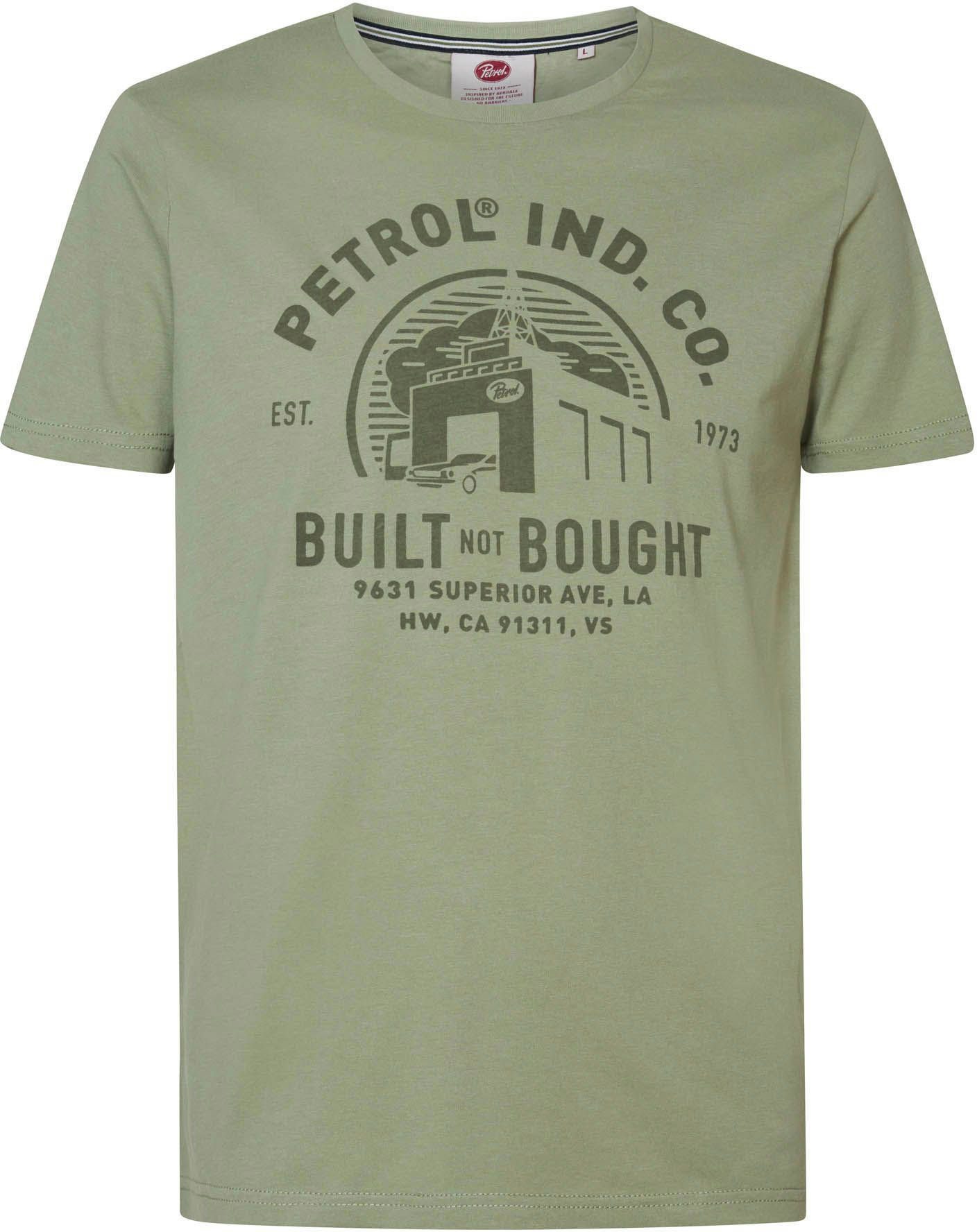 Petrol Industries T-Shirt light pesto