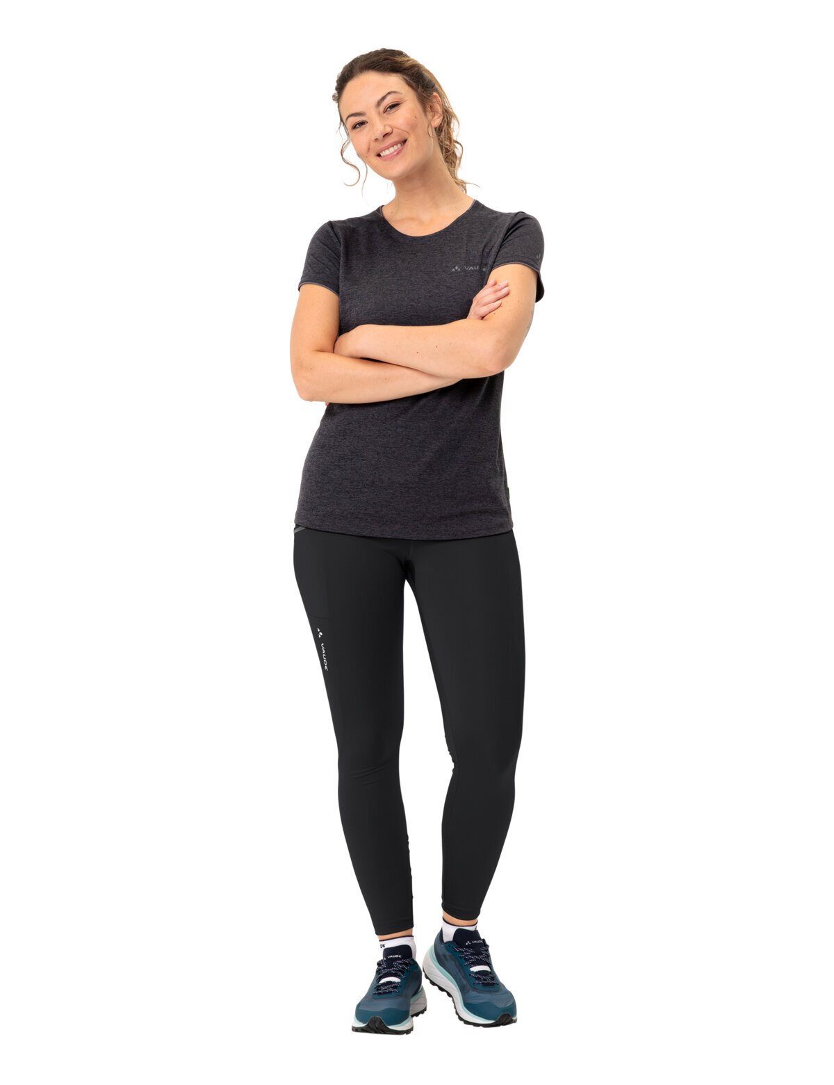 VAUDE Funktionshose Women's Essential Tights (1-tlg) schnellstrocknende und strapazierfähige Outdoor-Hose