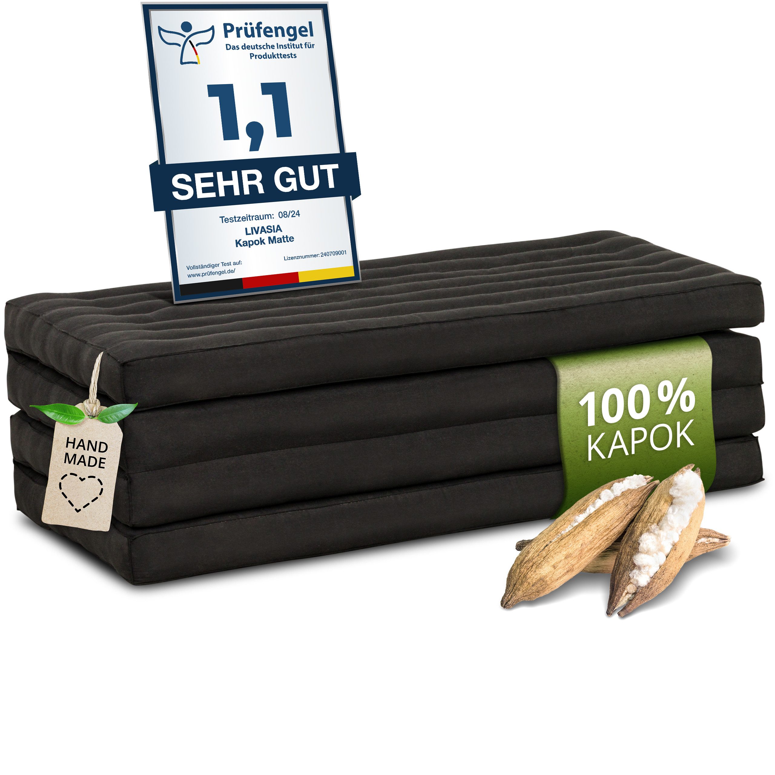 Klappmatratze Klappmatratze 110 cm (Basic) vegan und günstig online kaufen