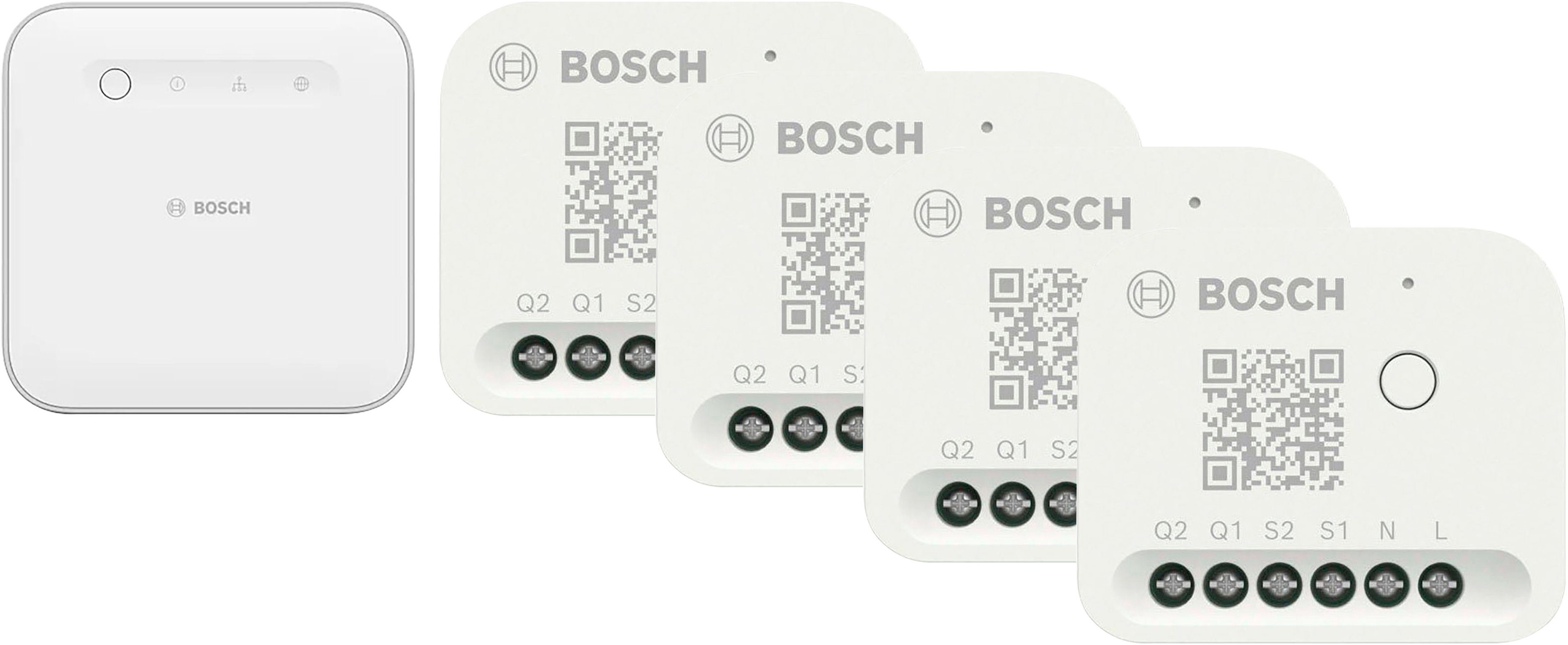 Smart Home Set mit Controller II und 4 Licht-/Rollladensteuerungen Smart-Home-Station